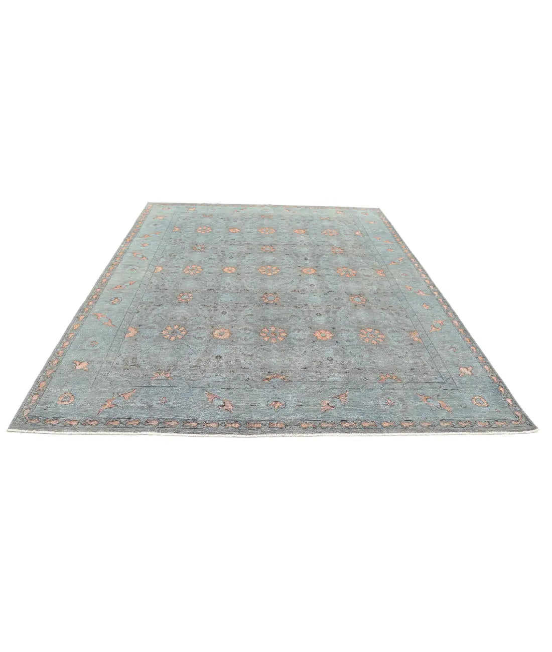Hand Knotted Onyx Wool Rug - 7'11'' x 10'1'' - Arteverk Rugs Area rug