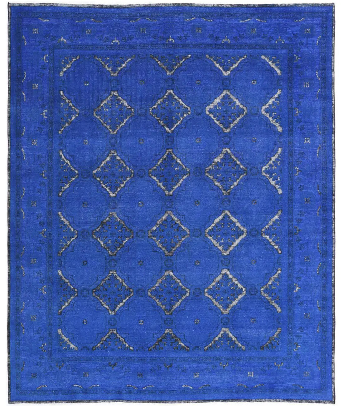 Hand Knotted Onyx Wool Rug - 7'11'' x 9'6'' - Arteverk Rugs Area rug