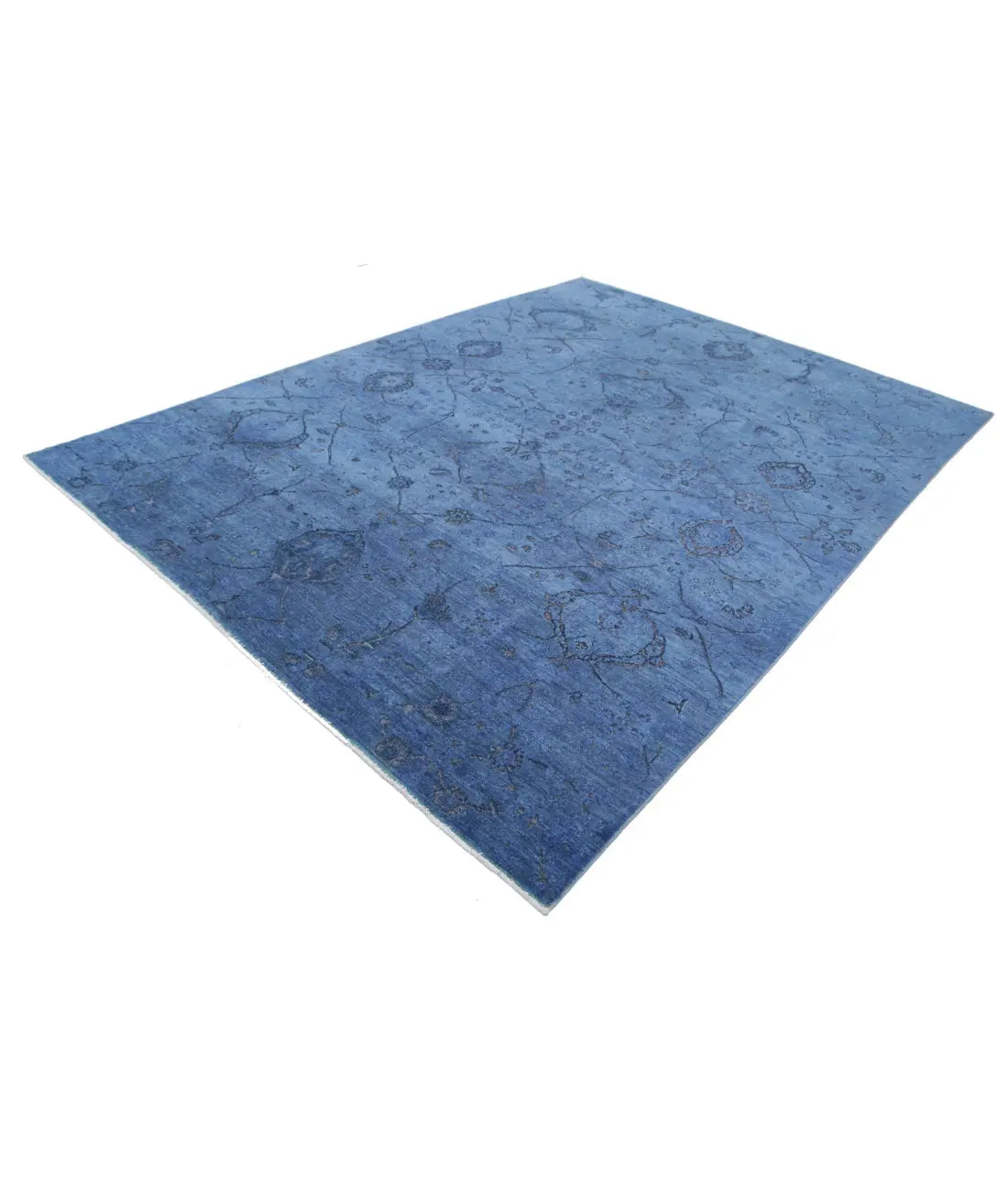 Tapis en laine onyx noué à la main - 8'0'' x 10'8''