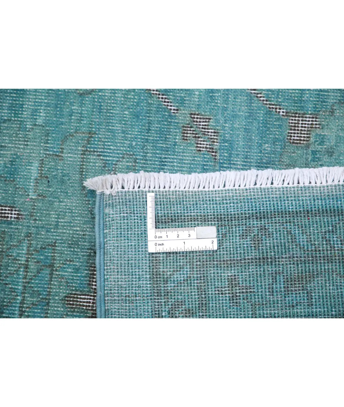 Alfombra de lana de ónix anudada a mano - 8'10'' x 11'10''