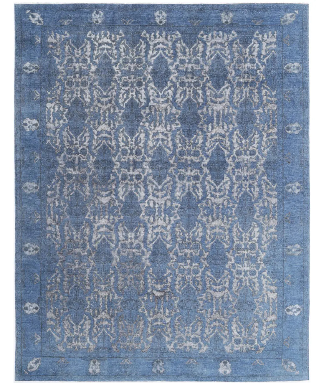 Hand Knotted Onyx Wool Rug - 8'10'' x 11'4'' - Arteverk Rugs Area rug