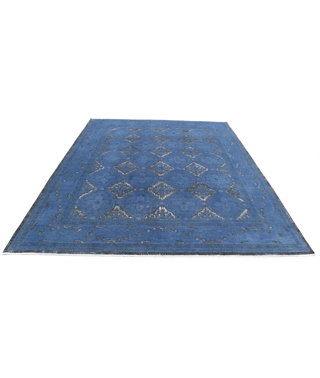 Hand Knotted Onyx Wool Rug - 8'1'' x 9'9''