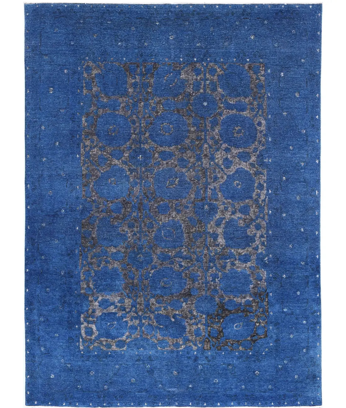 Hand Knotted Onyx Wool Rug - 8'6'' x 11'7''