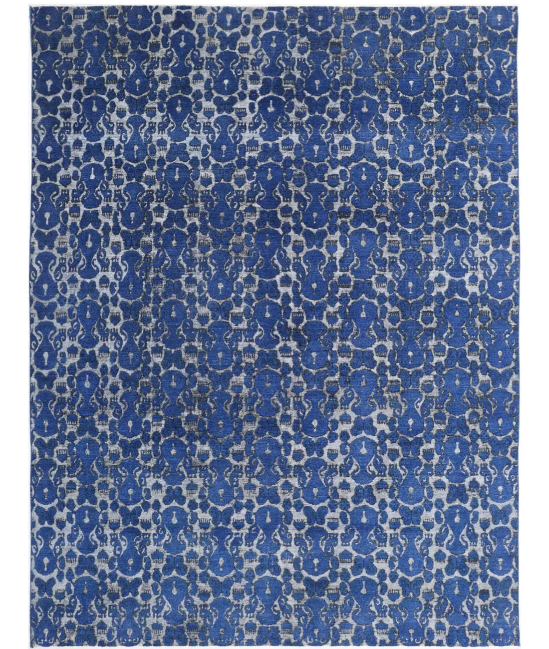 Hand Knotted Onyx Wool Rug - 8'7'' x 11'6'' - Arteverk Rugs Area rug