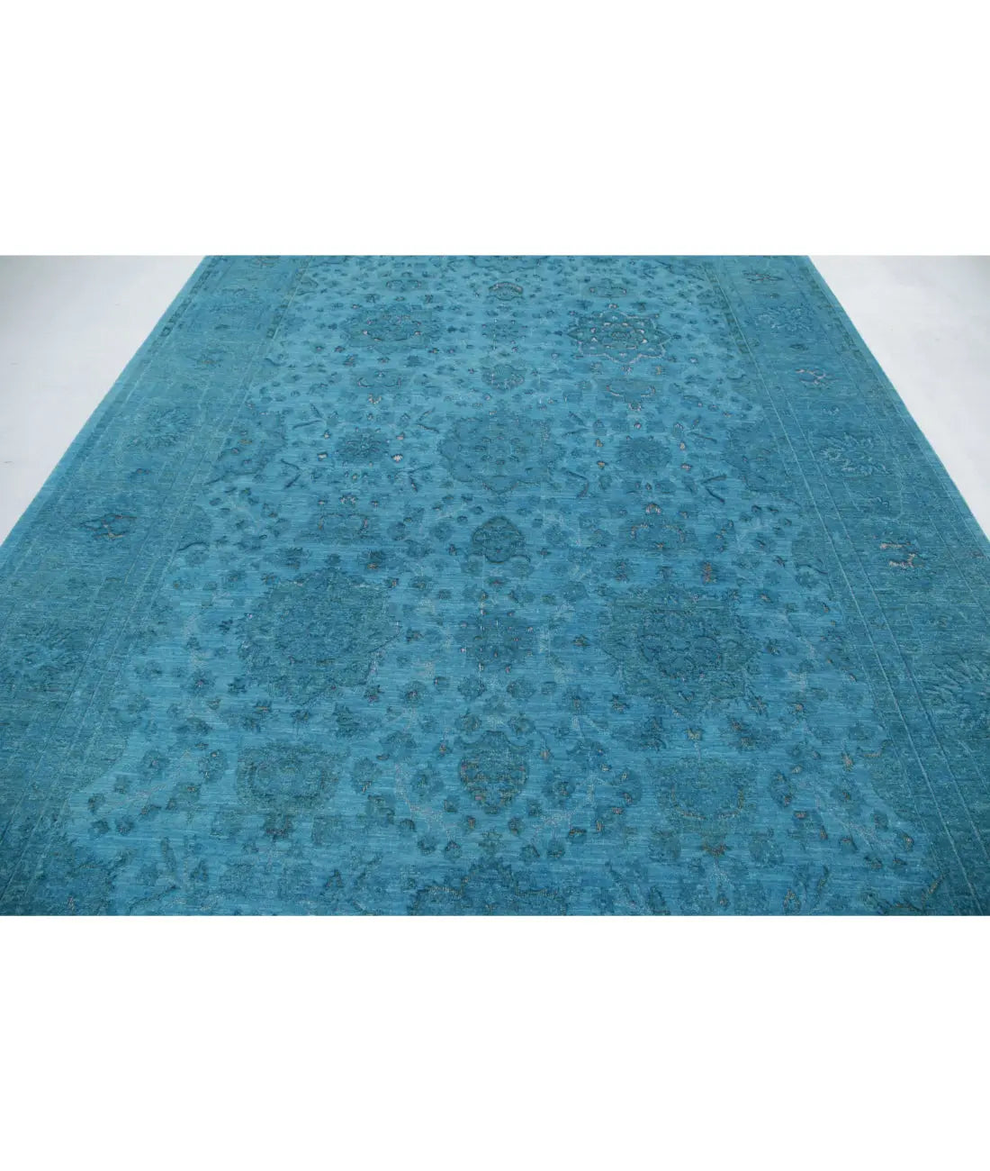 Hand Knotted Onyx Wool Rug - 8'9'' x 12'1''