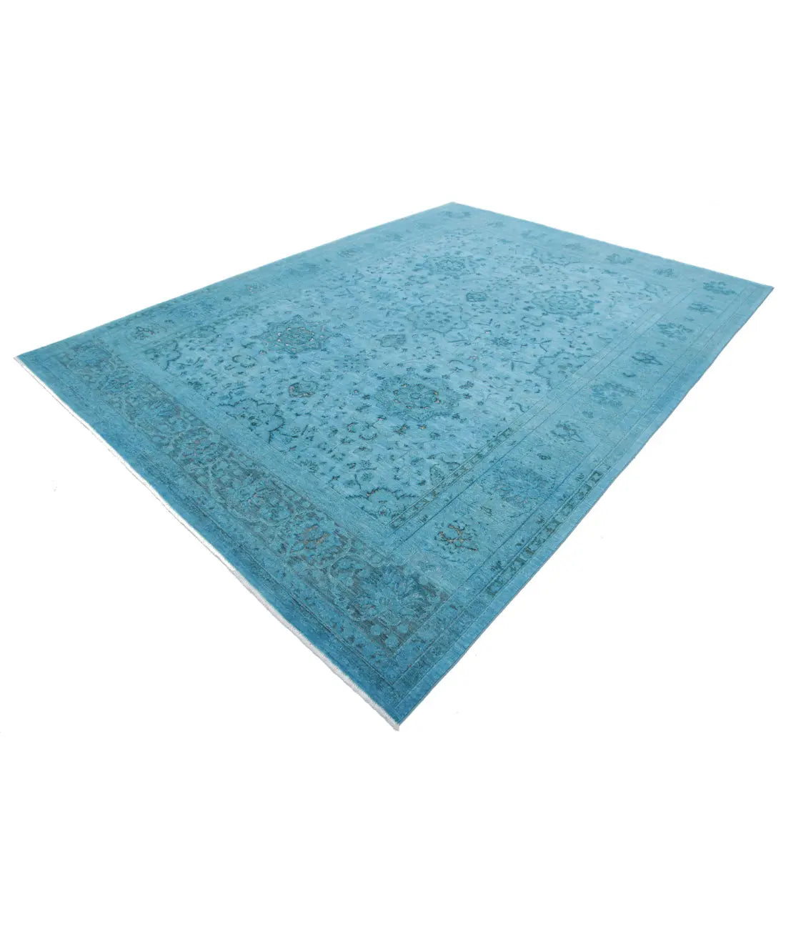 Hand Knotted Onyx Wool Rug - 8'9'' x 12'1''