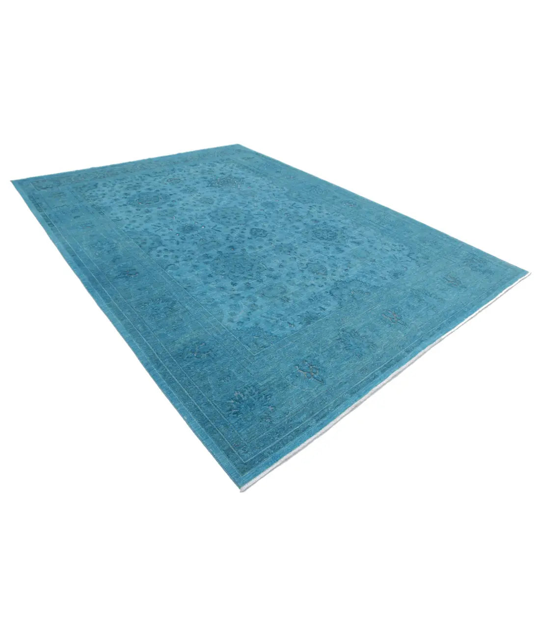 Hand Knotted Onyx Wool Rug - 8'9'' x 12'1''