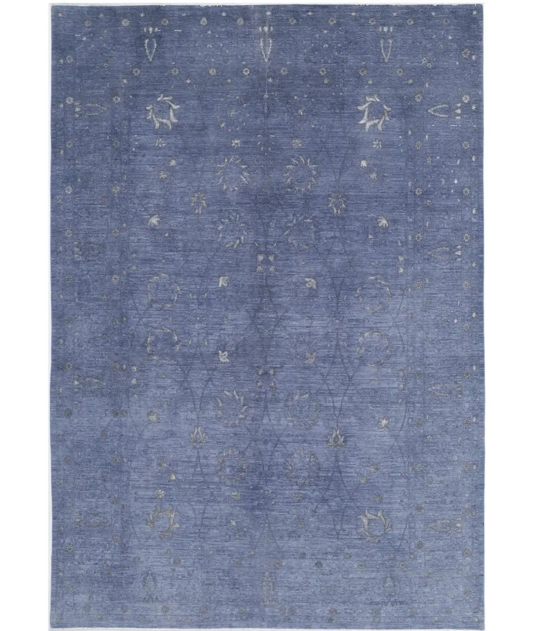 Hand Knotted Onyx Wool Rug - 8'9'' x 12'7''
