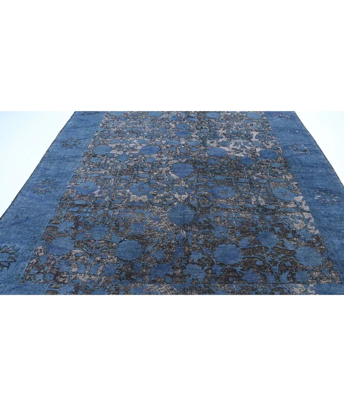 Hand Knotted Onyx Wool Rug - 9'1'' x 11'7'' - Arteverk Rugs Area rug