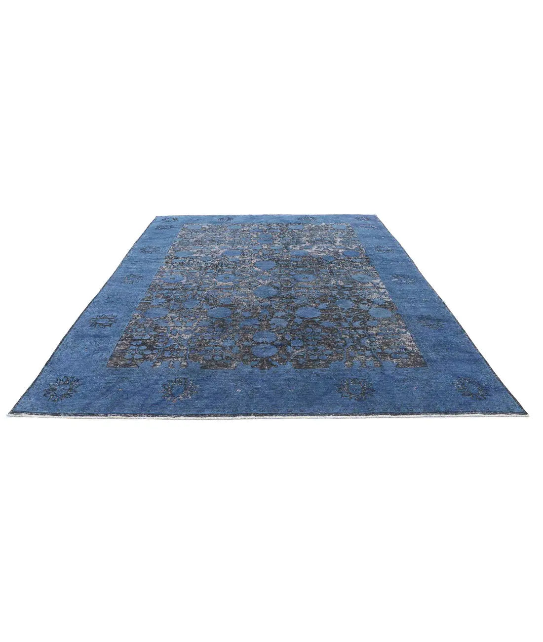 Hand Knotted Onyx Wool Rug - 9'1'' x 11'7'' - Arteverk Rugs Area rug