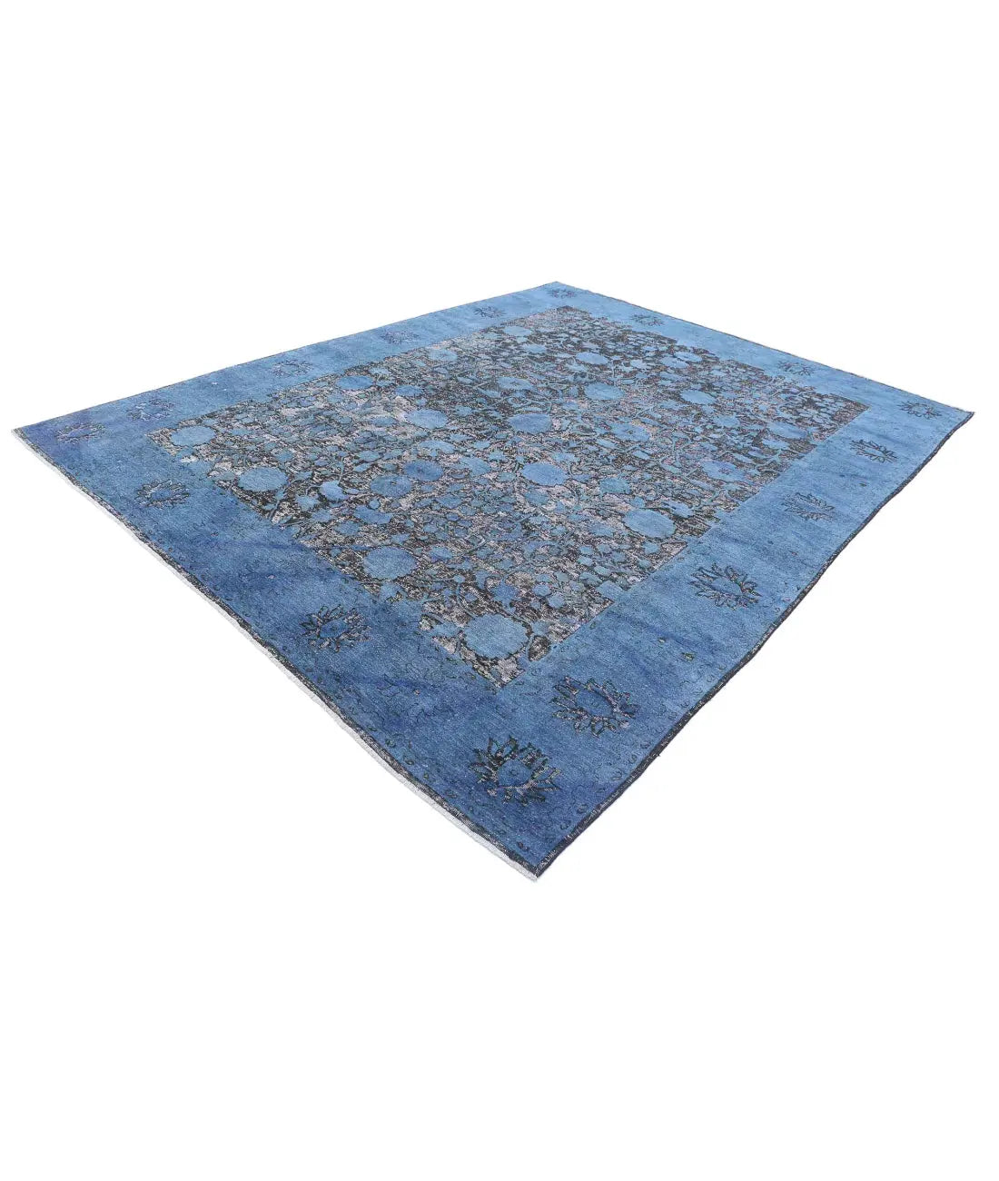 Hand Knotted Onyx Wool Rug - 9'1'' x 11'7'' - Arteverk Rugs Area rug