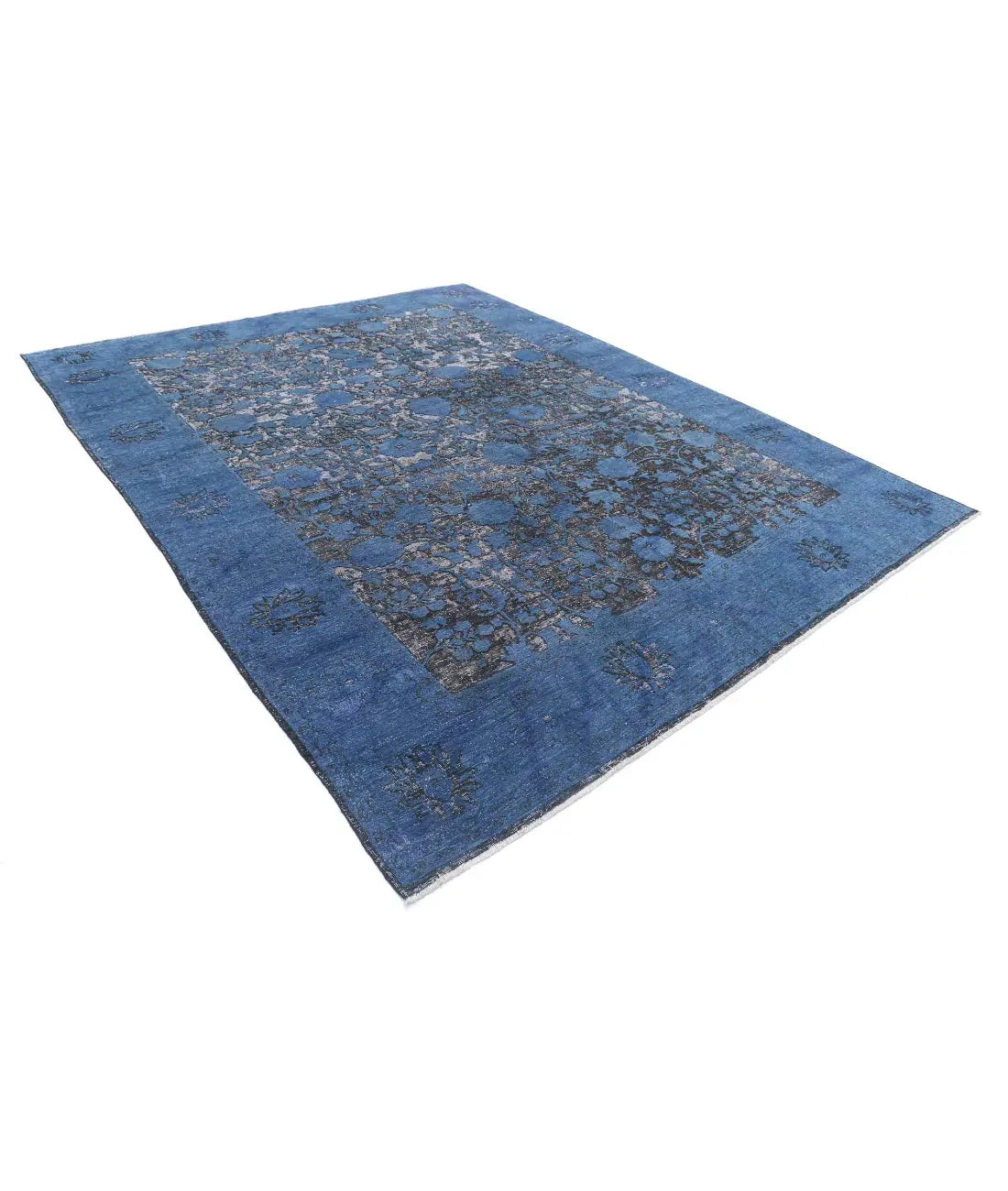 Hand Knotted Onyx Wool Rug - 9'1'' x 11'7'' - Arteverk Rugs Area rug
