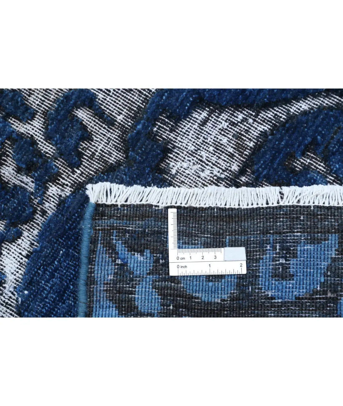 Hand Knotted Onyx Wool Rug - 9'7'' x 13'0''