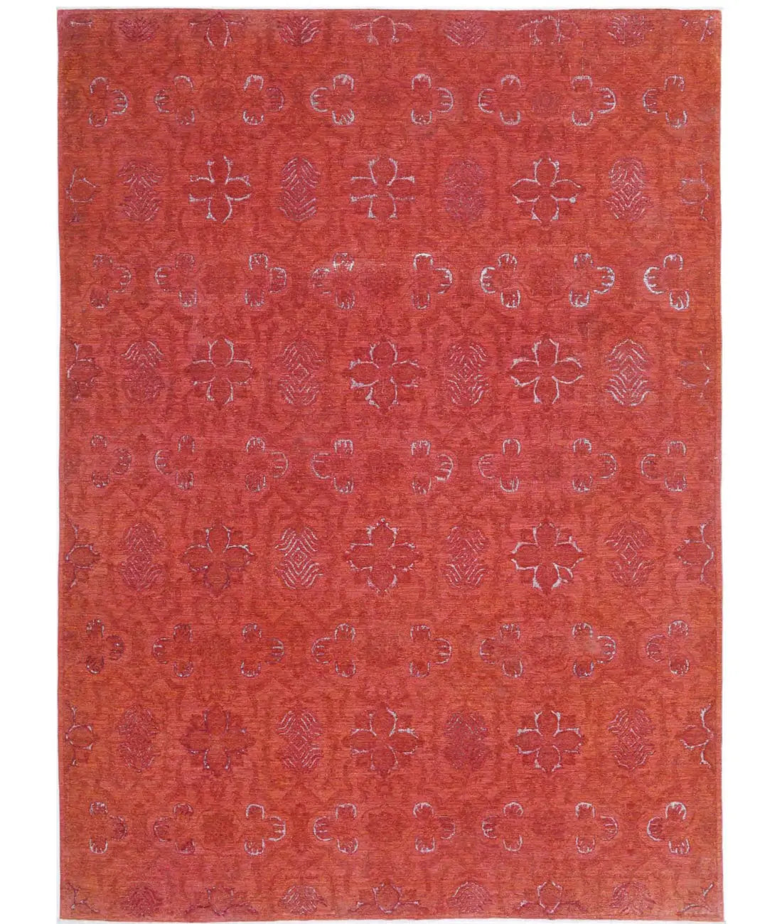 Hand Knotted Onyx Wool Rug - 9'8'' x 13'5''