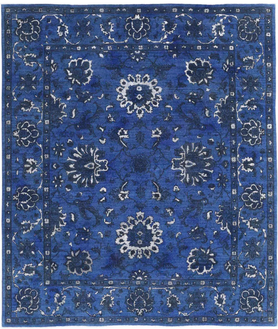 Hand Knotted Onyx Wool Rug - 9'9'' x 11'4''