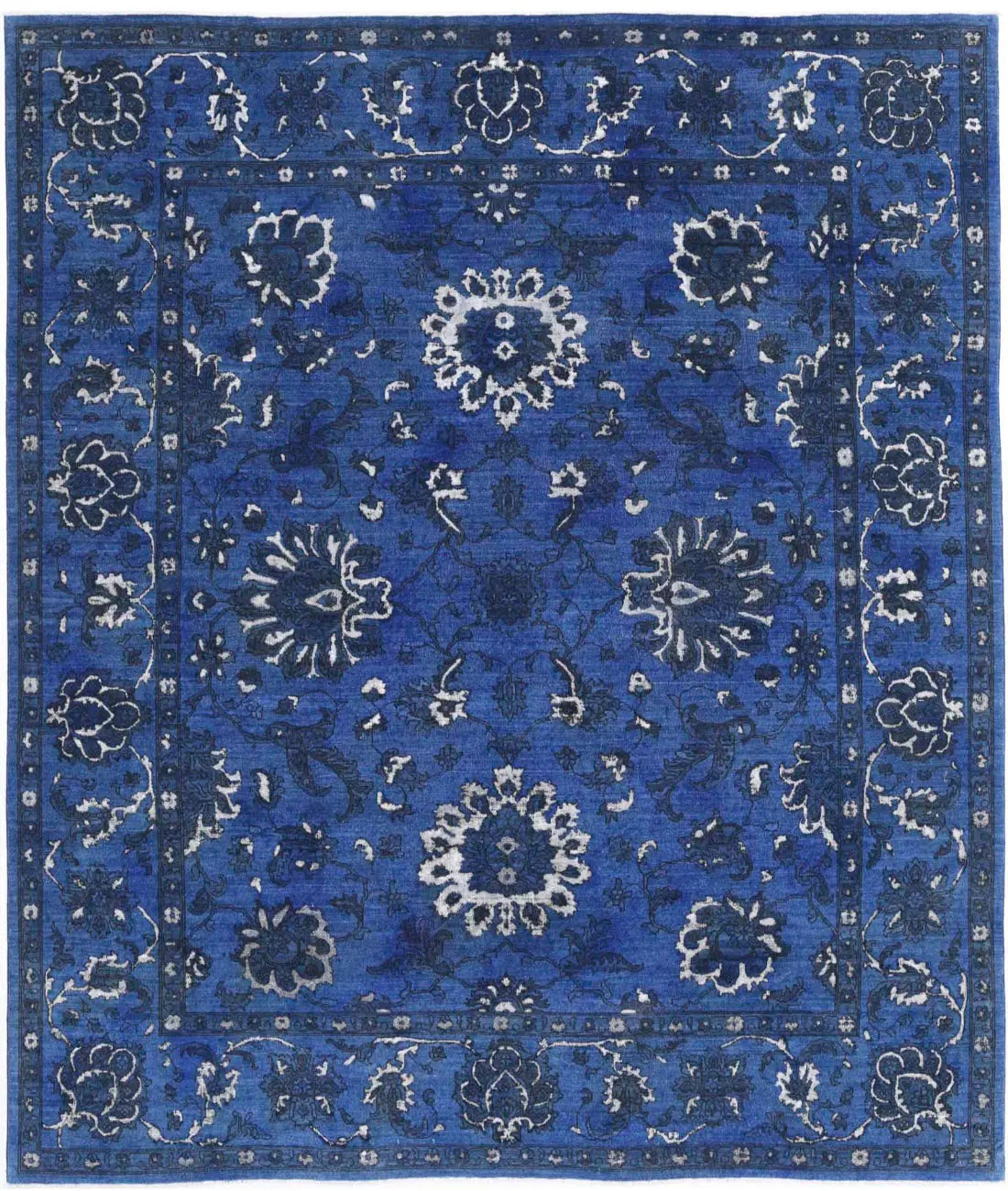 Hand Knotted Onyx Wool Rug - 9'9'' x 11'4'' - Arteverk Rugs Area rug