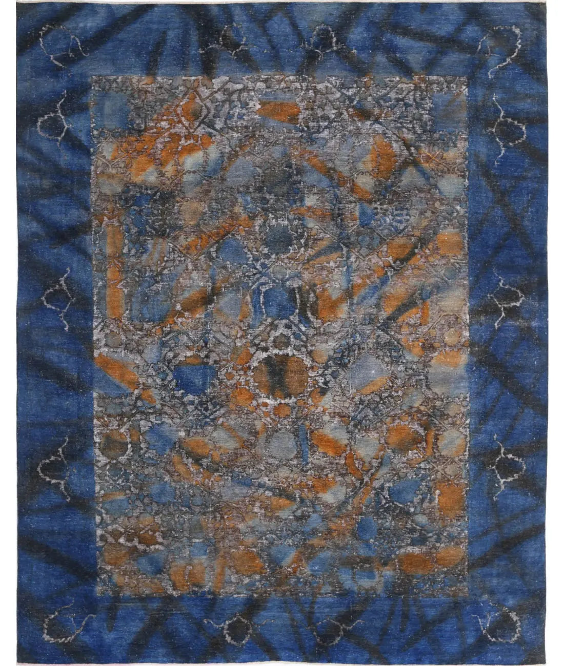 Hand Knotted Onyx Wool Rug - 9'9'' x 12'5'' - Arteverk Rugs Area rug