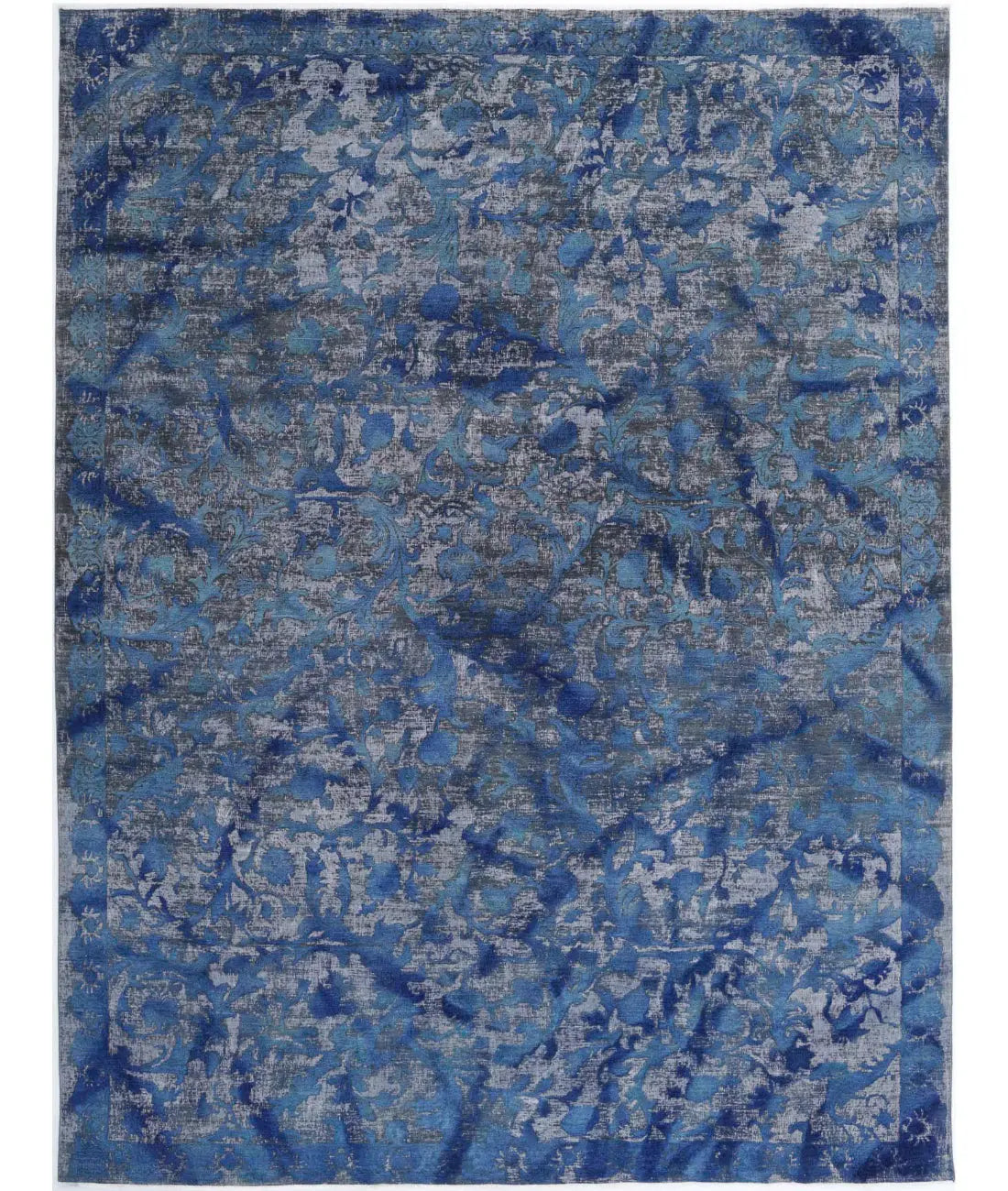 Hand Knotted Onyx Wool Rug - 9'9'' x 12'9''