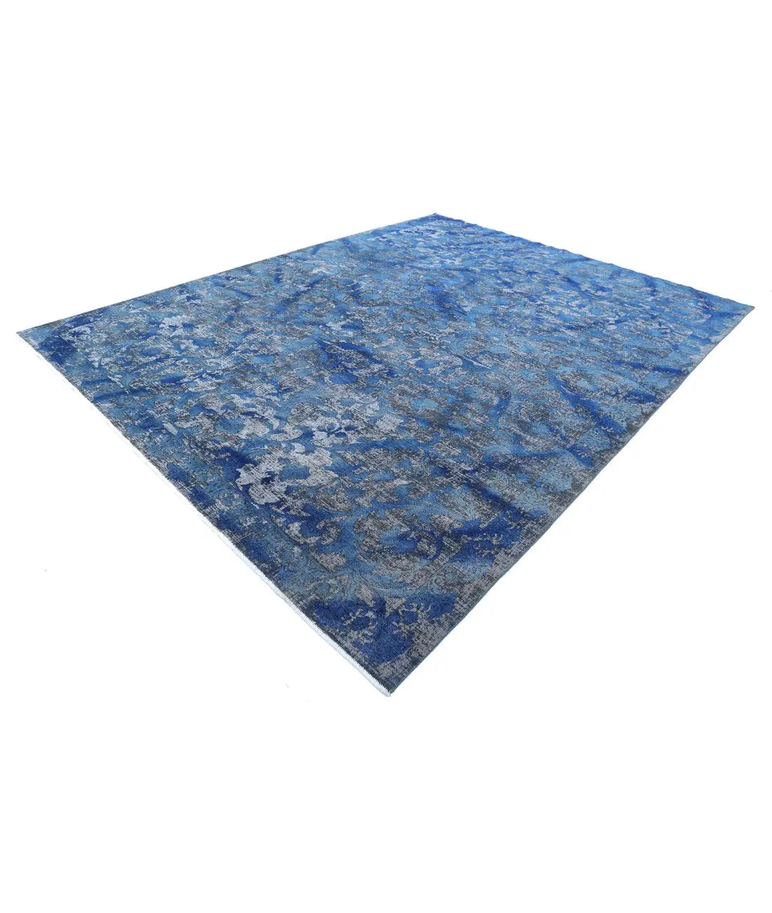 Hand Knotted Onyx Wool Rug - 9'9'' x 12'9''