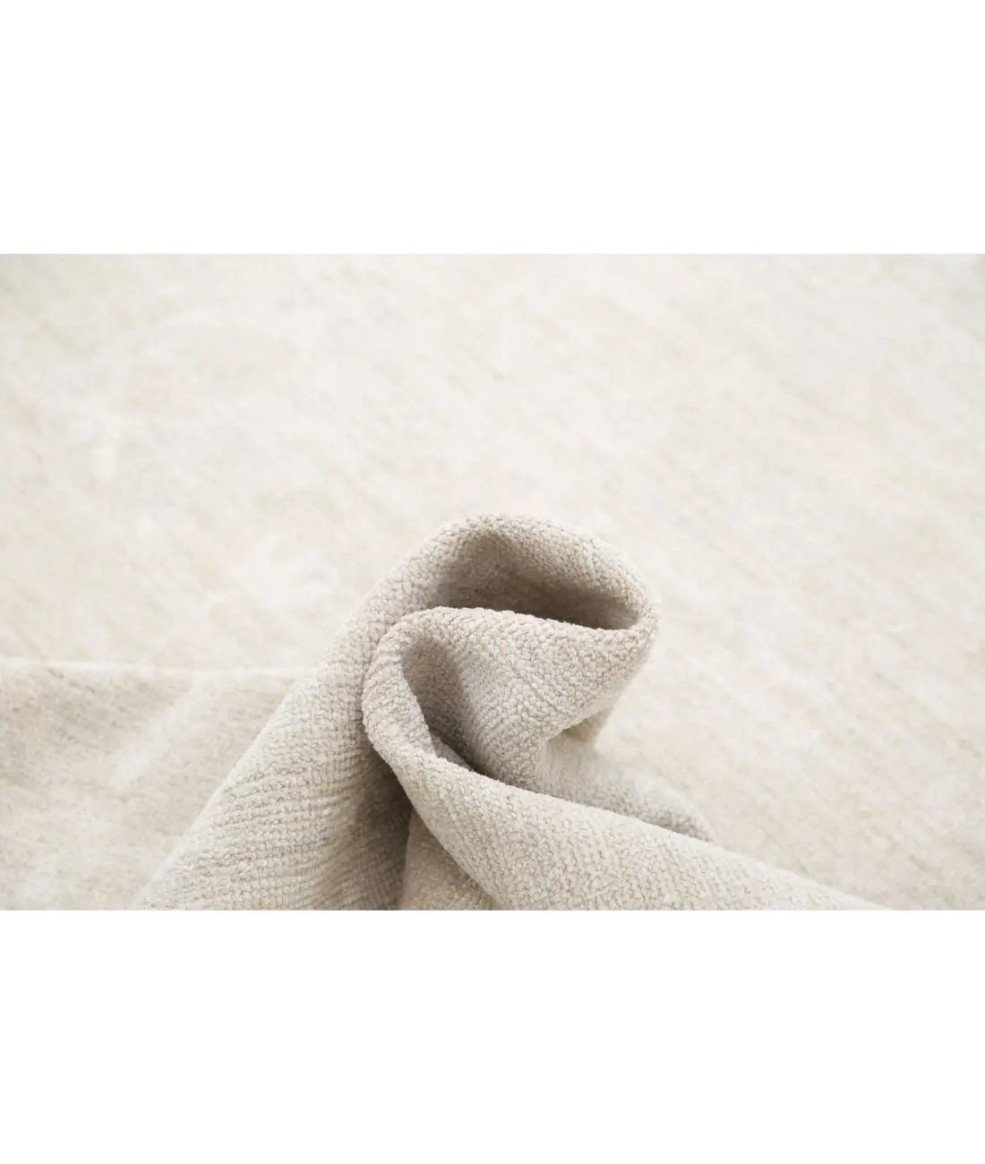 Hand Knotted Oushak Wool Rug - 10'3'' x 13'10''