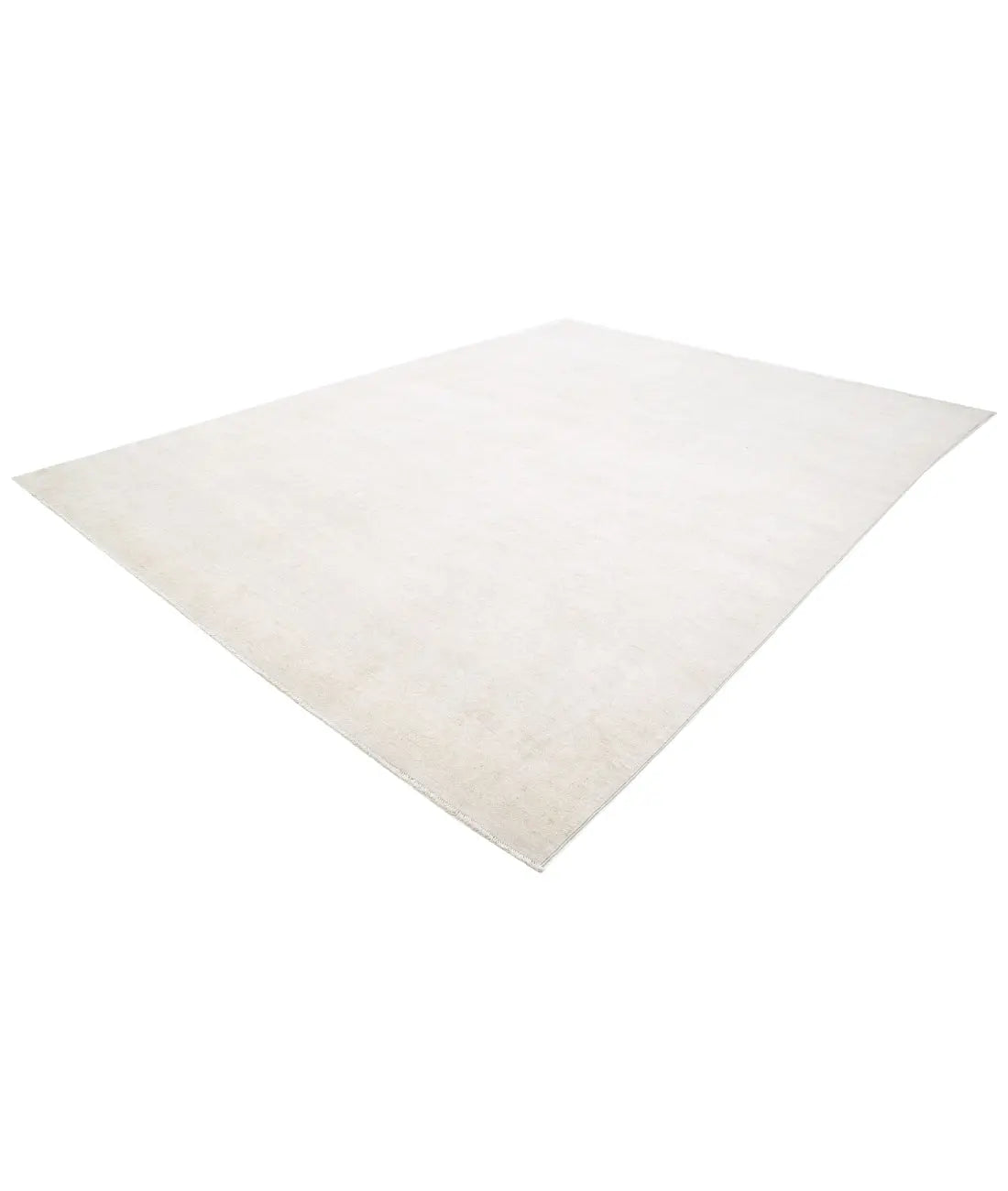 Hand Knotted Oushak Wool Rug - 11'4'' x 15'3''