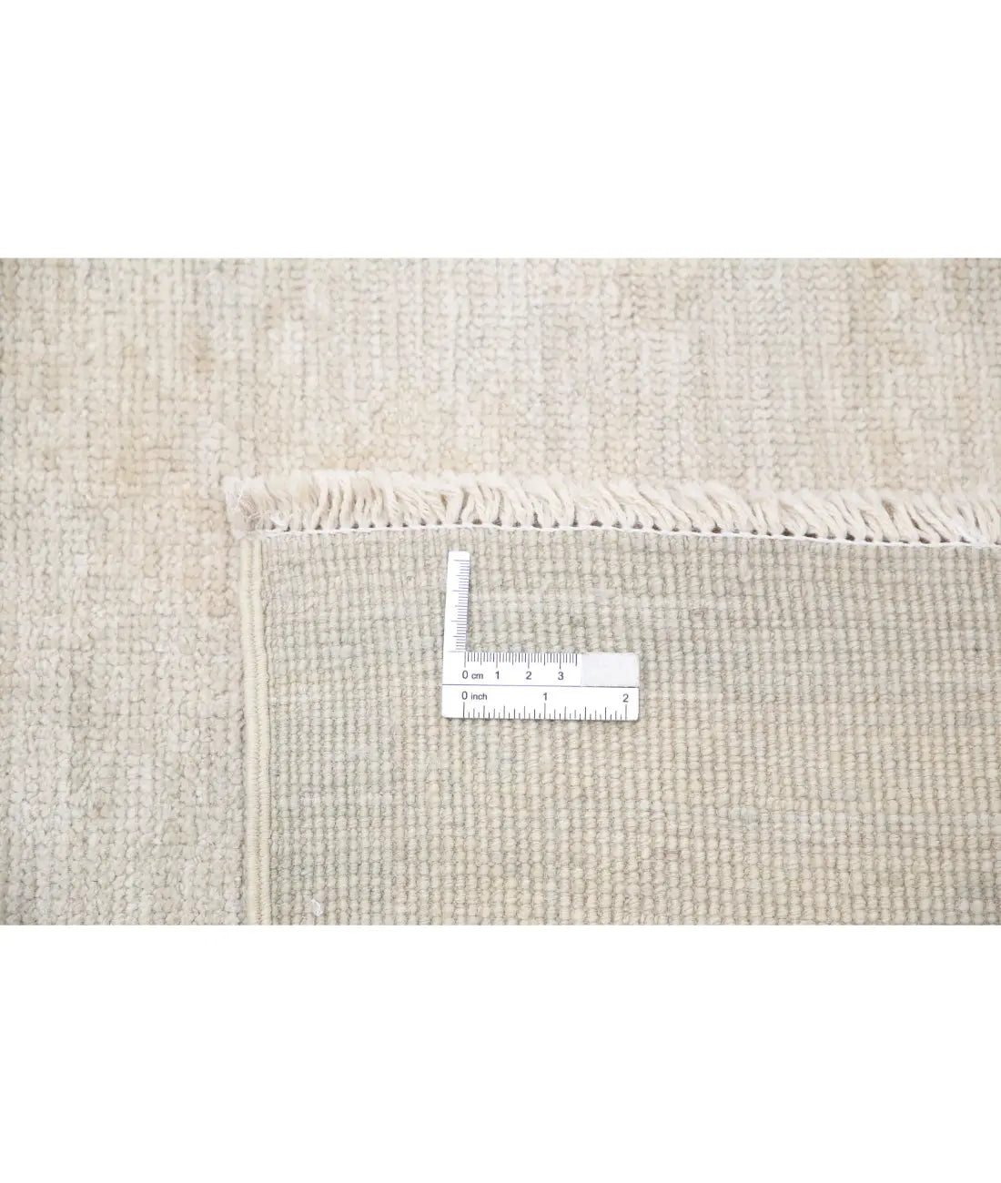 Hand Knotted Oushak Wool Rug - 11'4'' x 15'3''