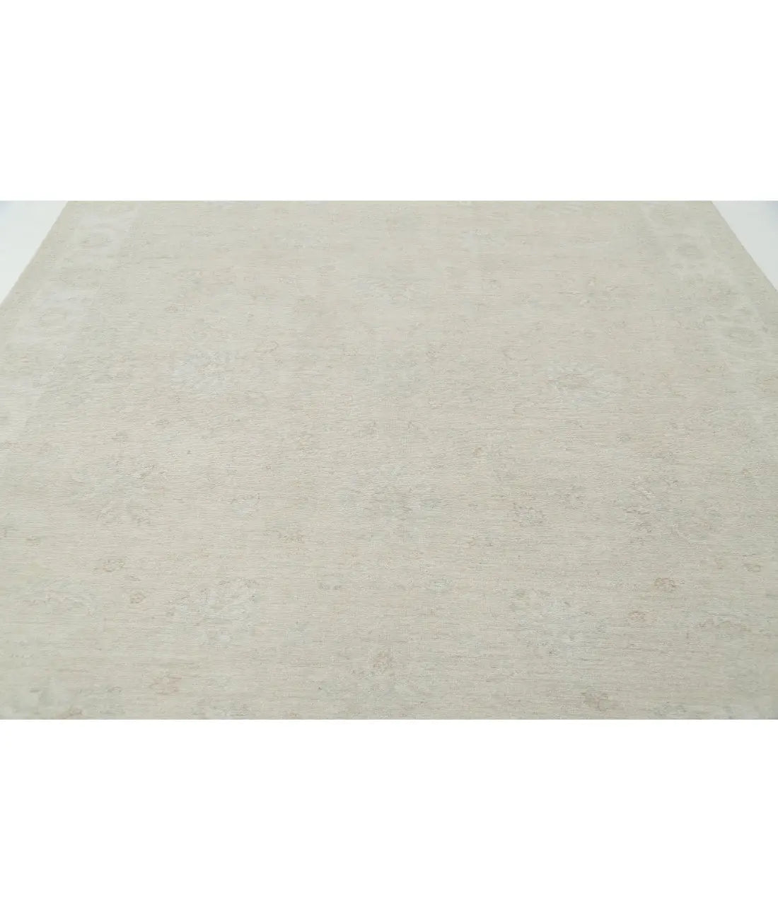 Hand Knotted Oushak Wool Rug - 8'10'' x 11'8'' Arteverk Arteverk Rugs