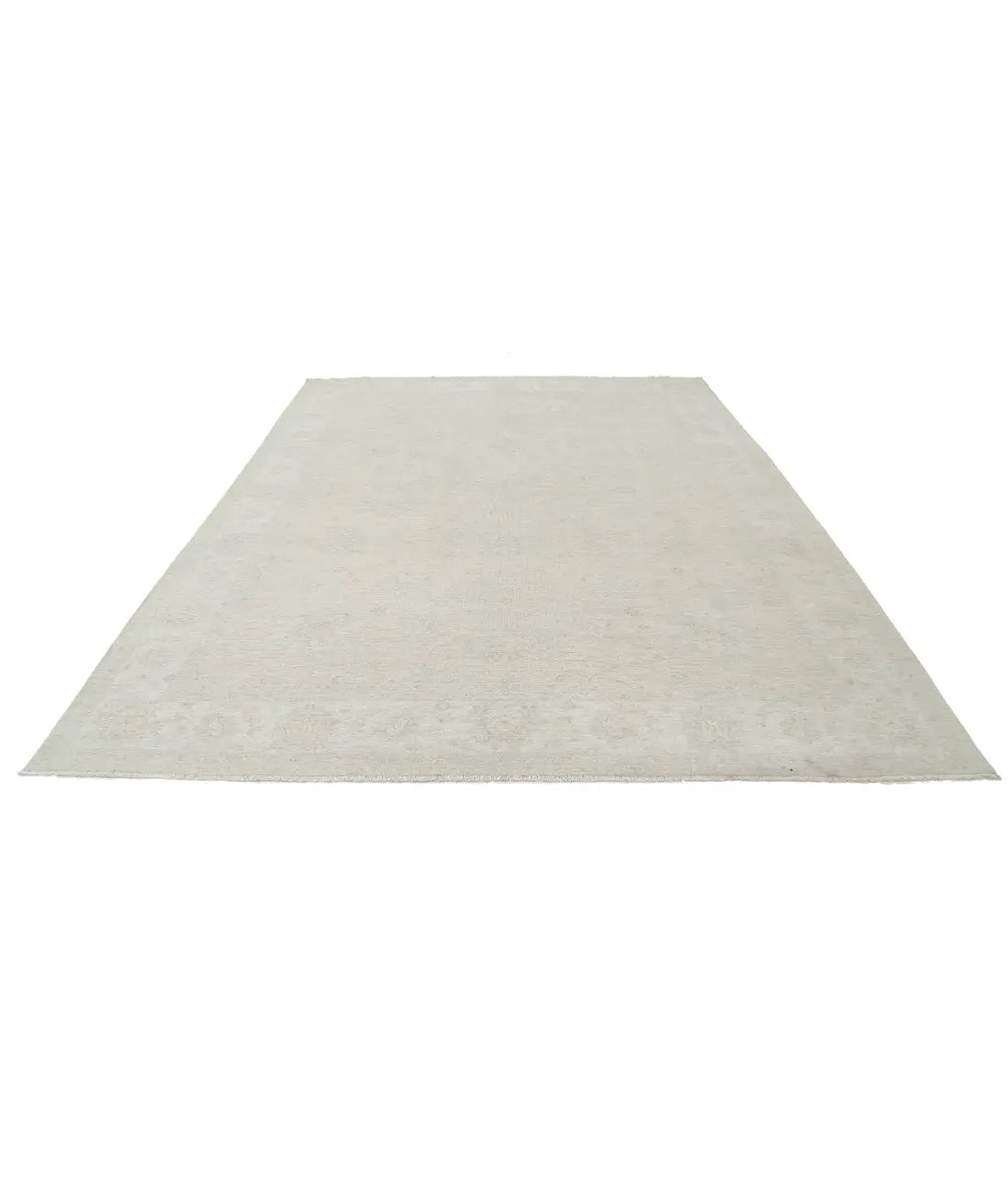 Hand Knotted Oushak Wool Rug - 8'10'' x 11'8'' Arteverk Arteverk Rugs