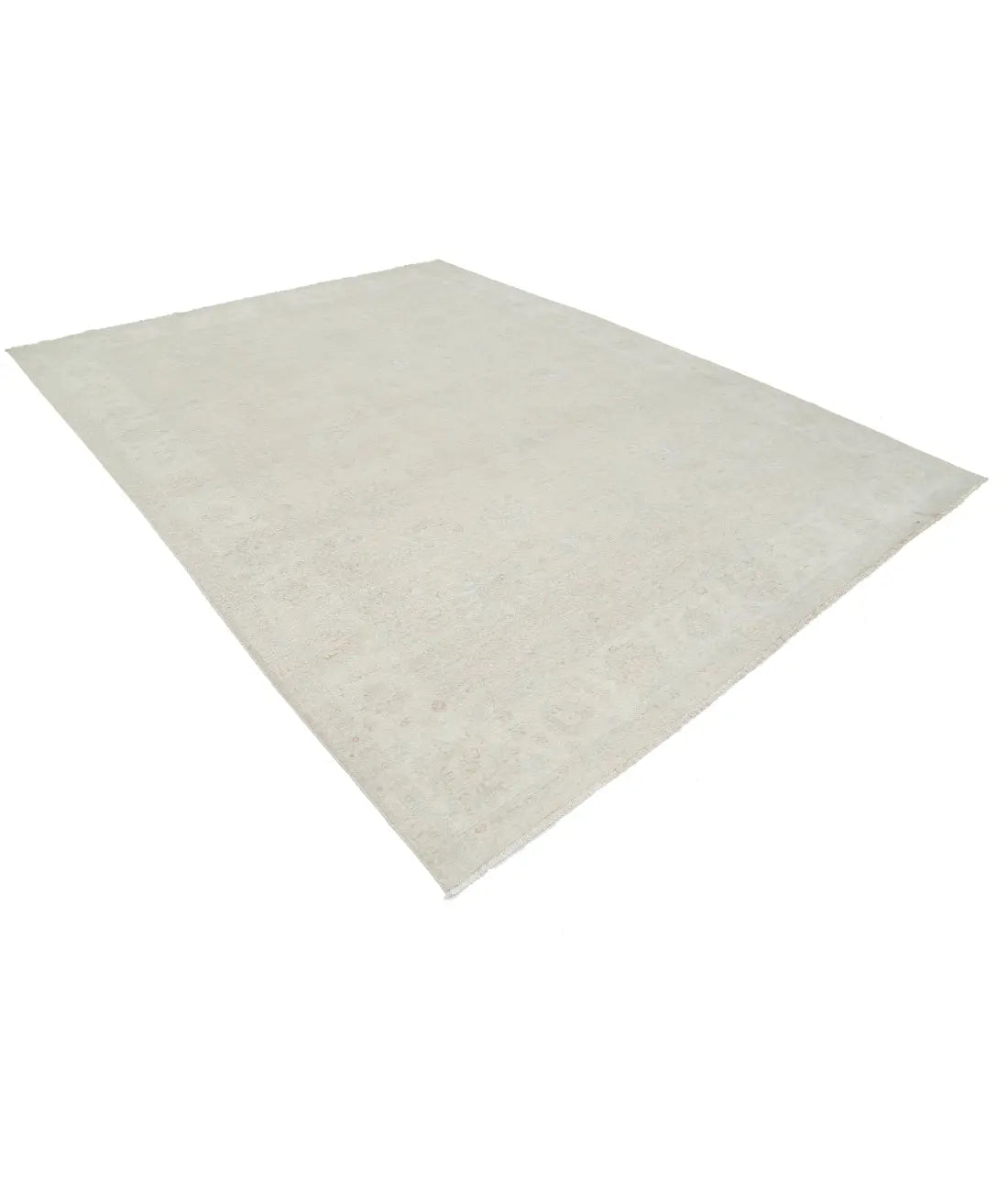 Hand Knotted Oushak Wool Rug - 8'10'' x 11'8'' Arteverk Arteverk Rugs