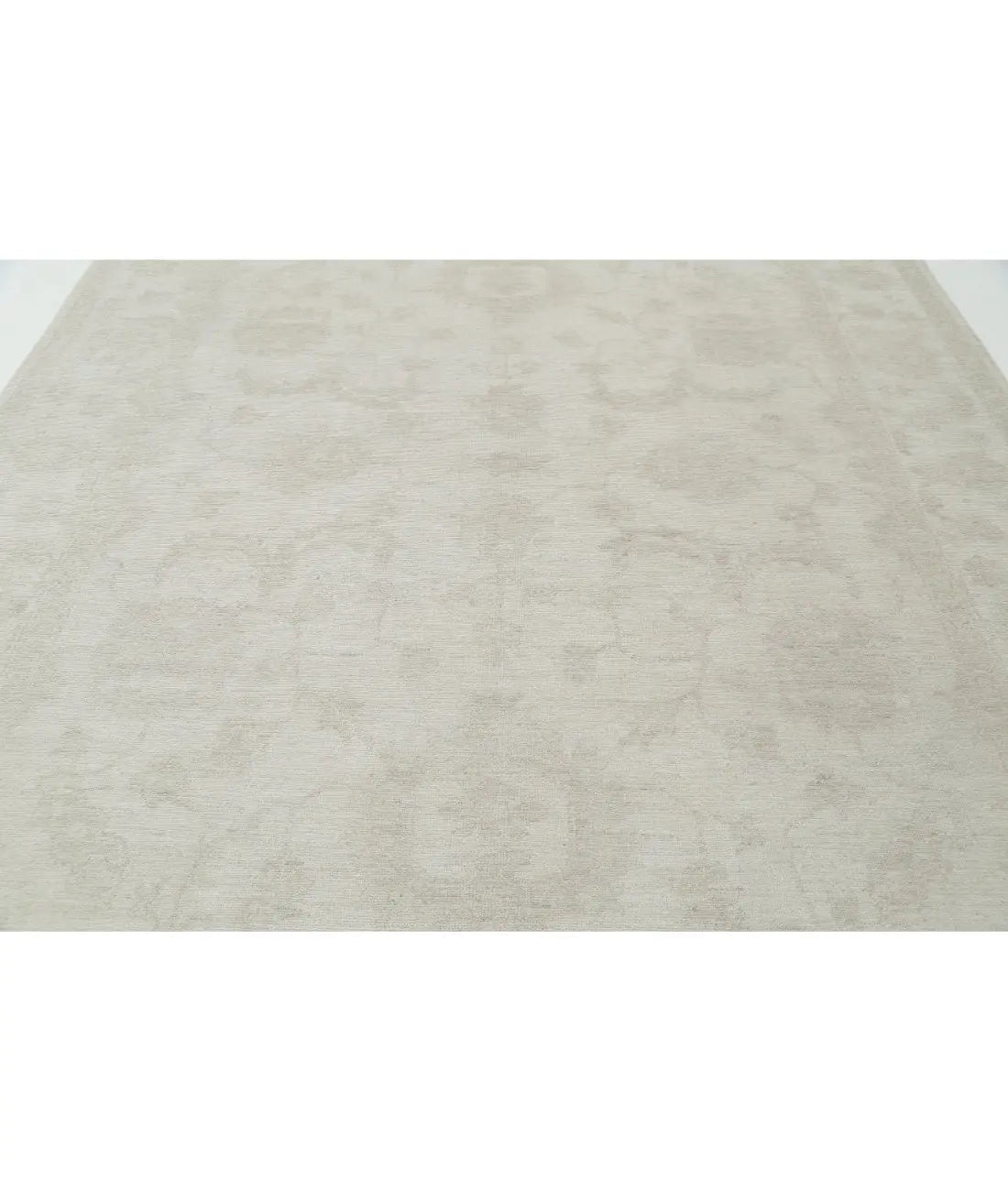 Hand Knotted Oushak Wool Rug - 8'9'' x 11'8'' Arteverk Arteverk Rugs