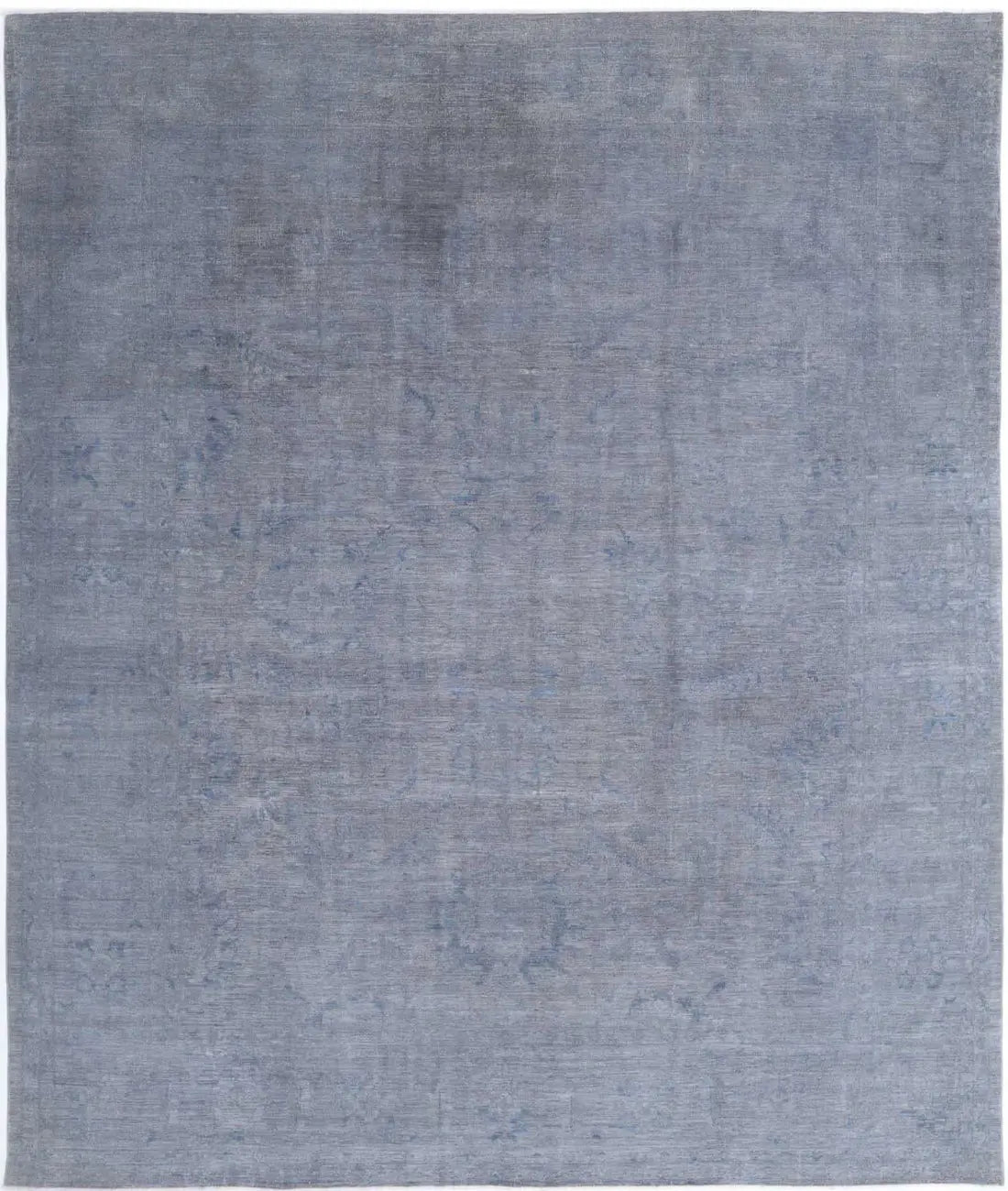 Hand Knotted Overdye Wool Rug - 11'7'' x 13'9''