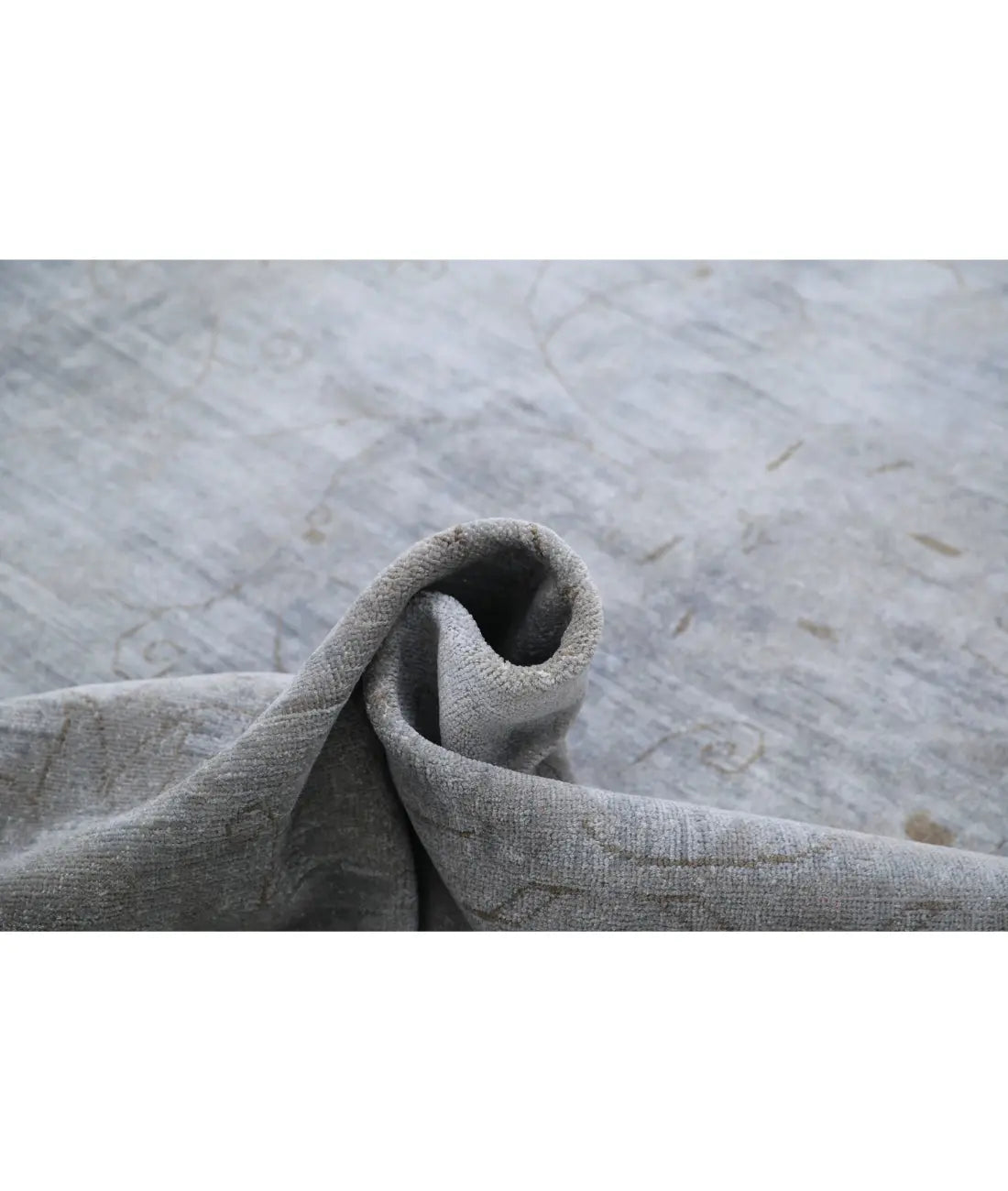 Tapis en laine surteint noué à la main - 11'9'' x 17'9''