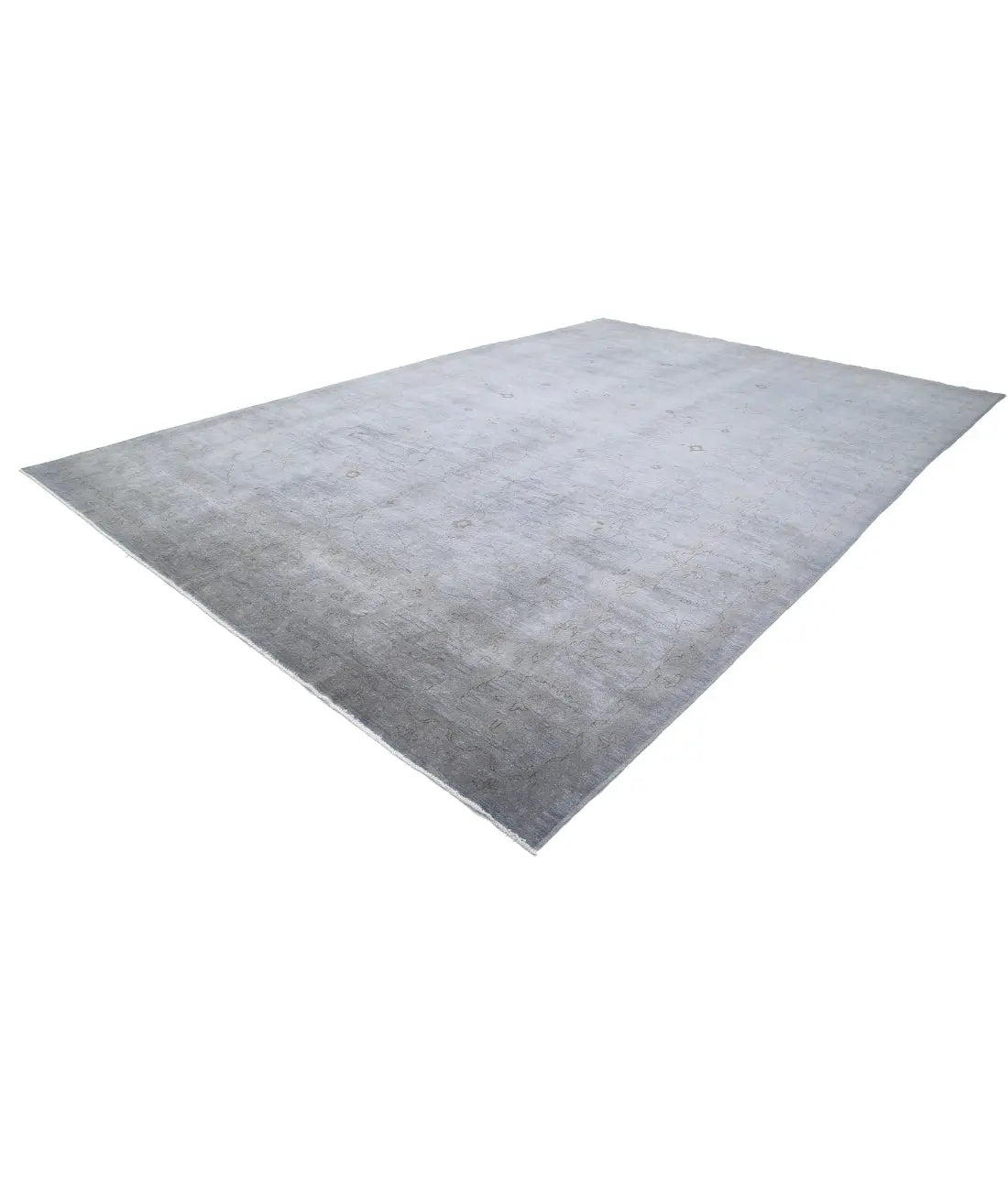 Tapis en laine surteint noué à la main - 11'9'' x 17'9''