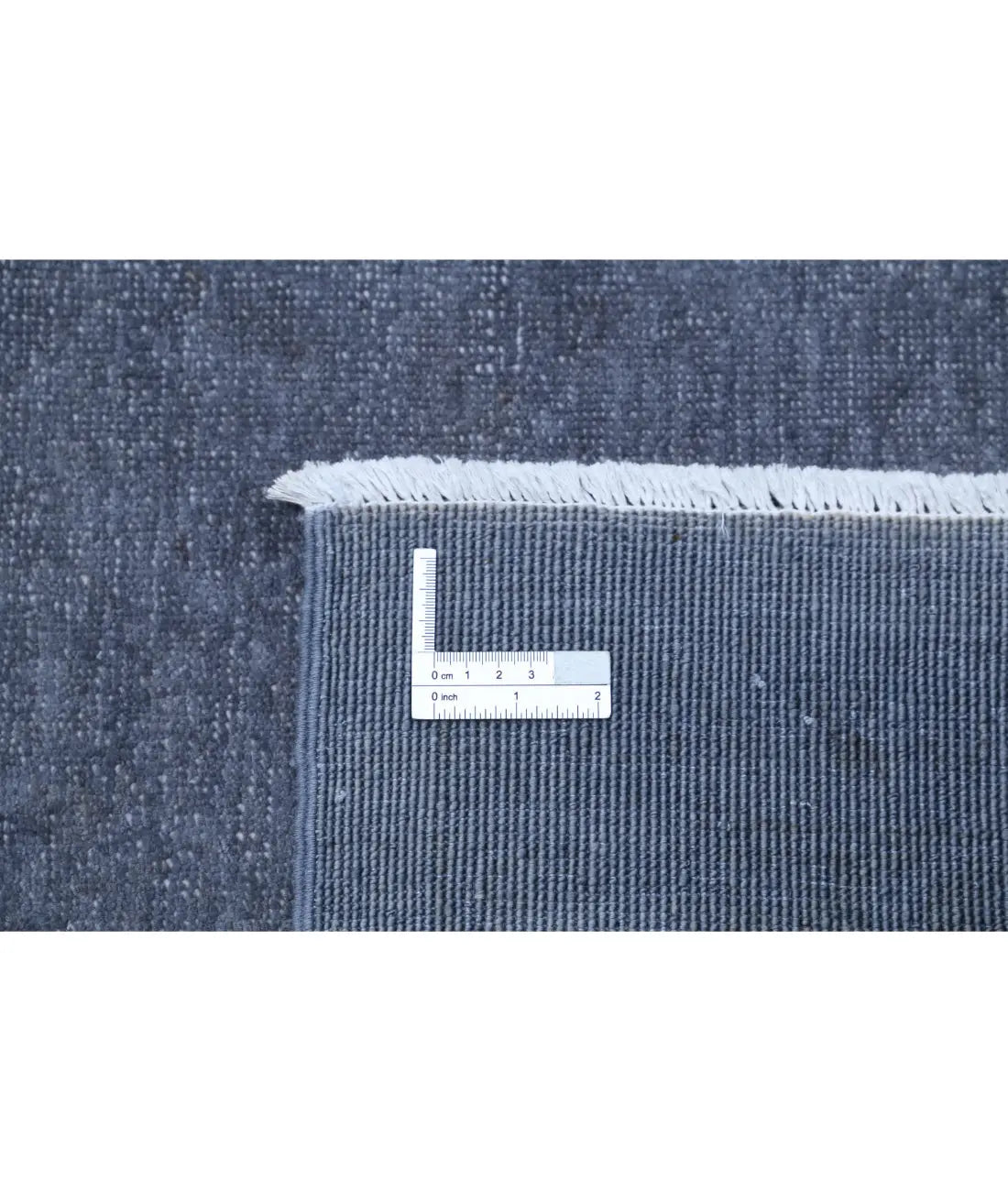 Hand Knotted Overdye Wool Rug - 12'5'' x 17'3''