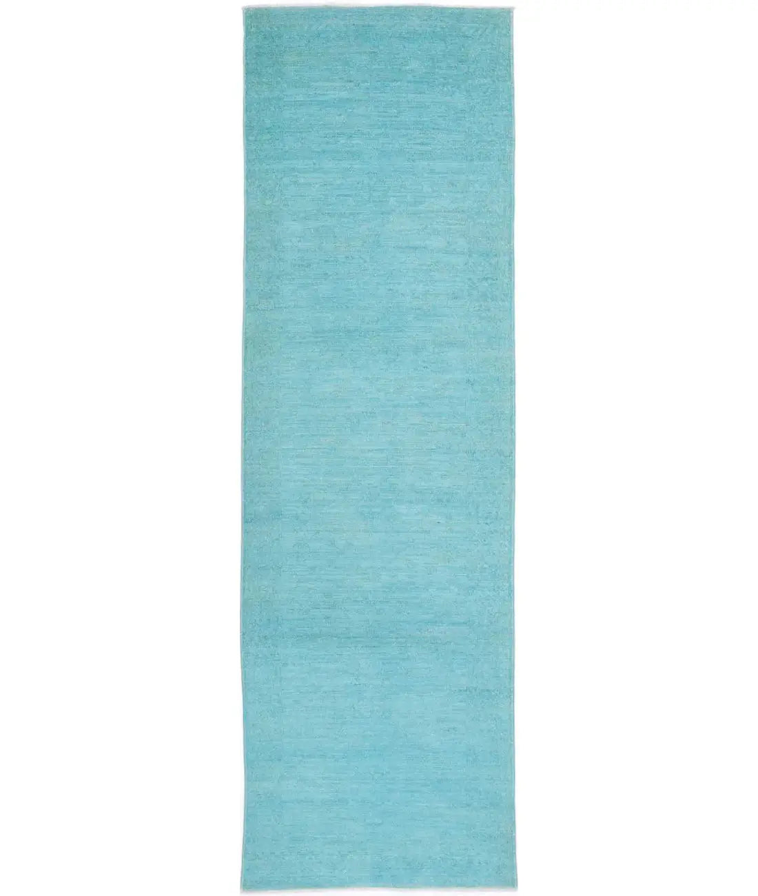 Hand Knotted Overdye Wool Rug - 2&#39;10&#39;&#39; x 10&#39;2&#39;&#39;