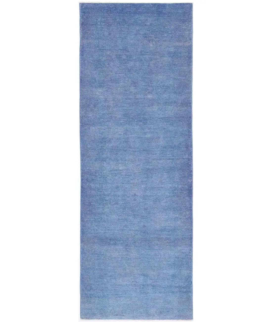 Hand Knotted Overdye Wool Rug - 2'11'' x 9'2''