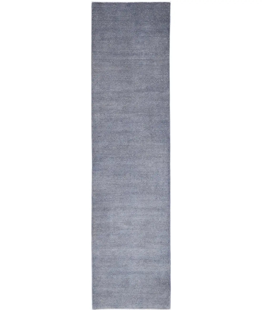 Hand Knotted Overdye Wool Rug - 2&#39;4&#39;&#39; x 10&#39;0&#39;&#39;