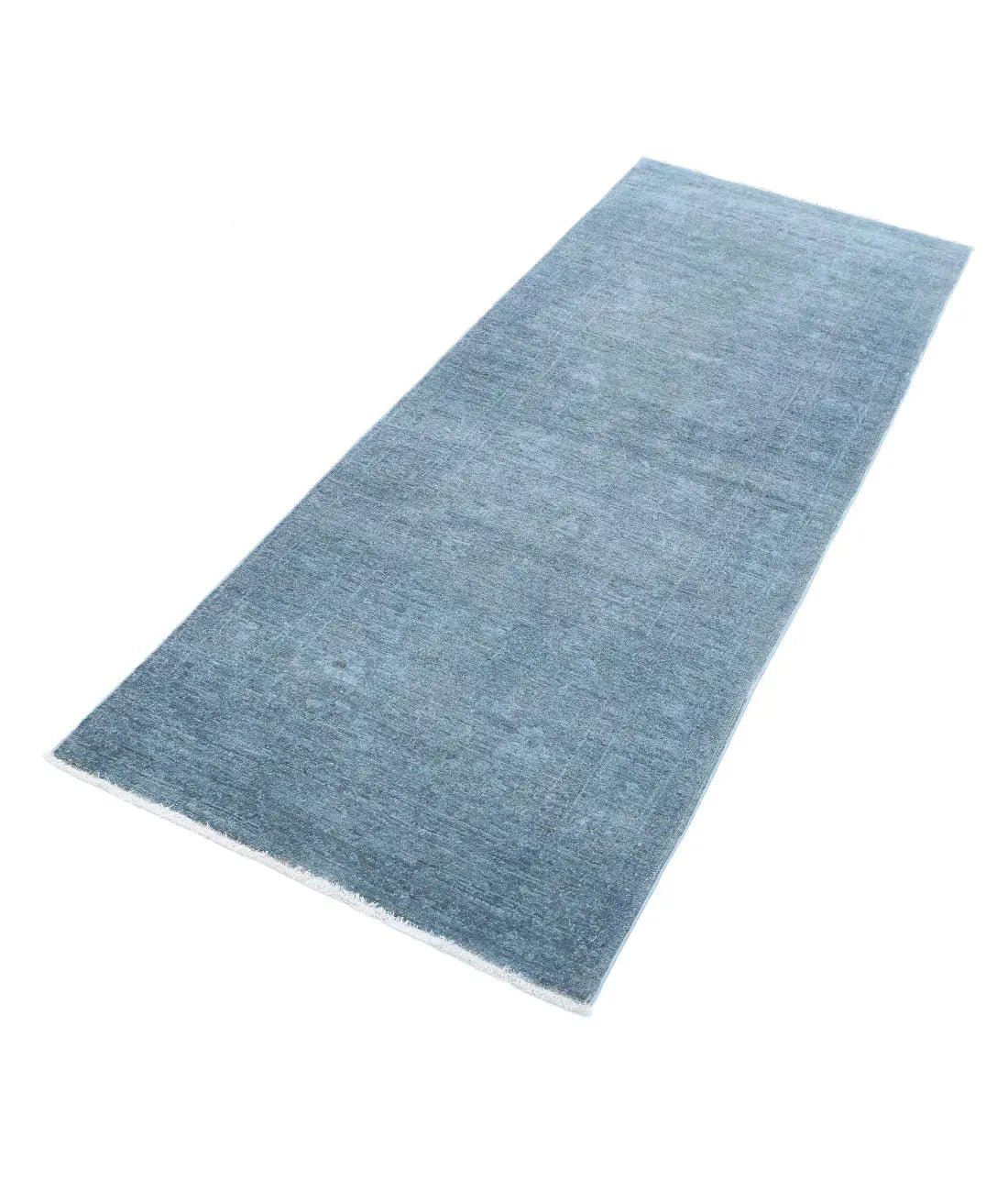 Hand Knotted Overdye Wool Rug - 2'5'' x 6'5'' - Arteverk Rugs Area rug
