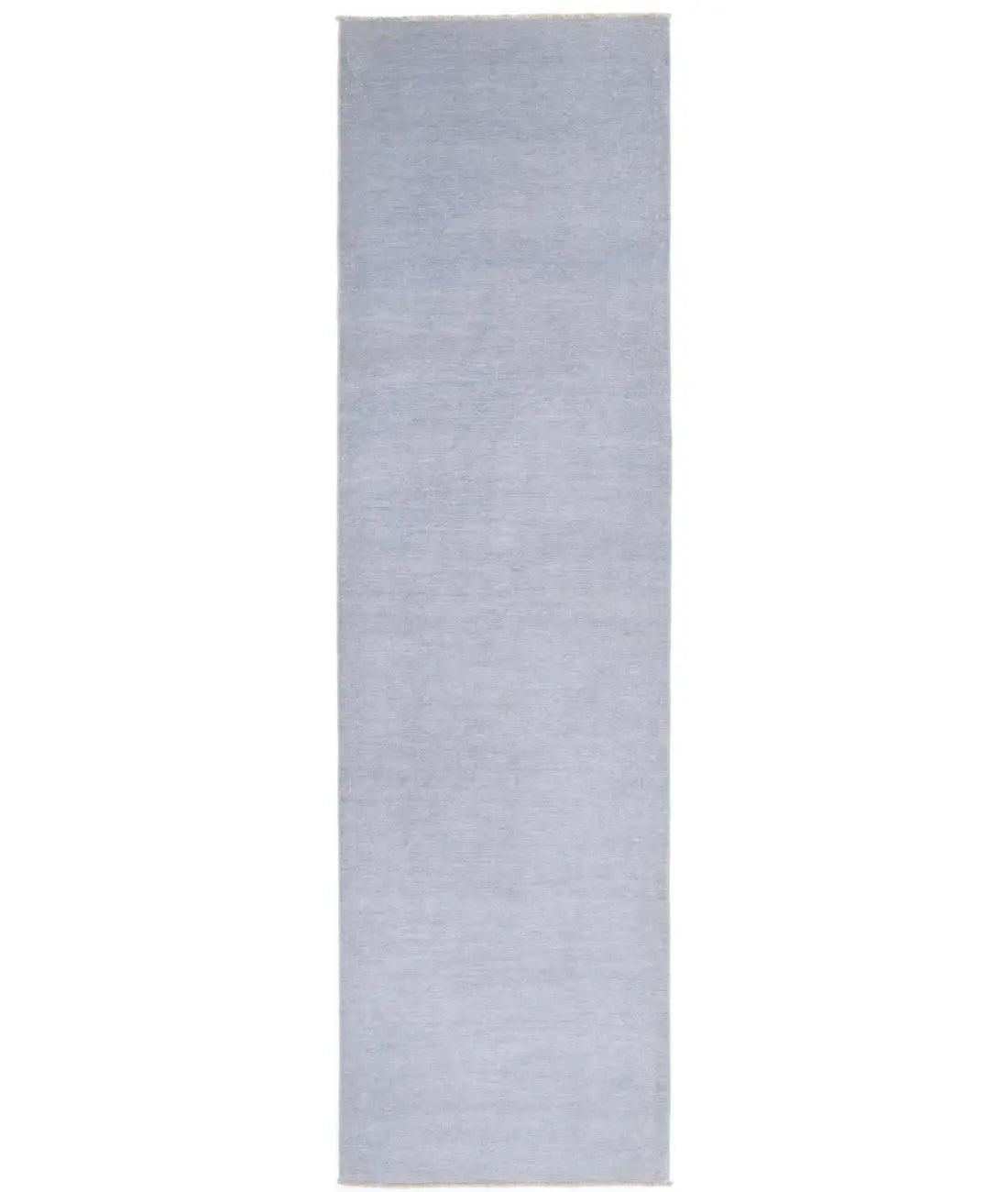 Hand Knotted Overdye Wool Rug - 2'6'' x 10'2''