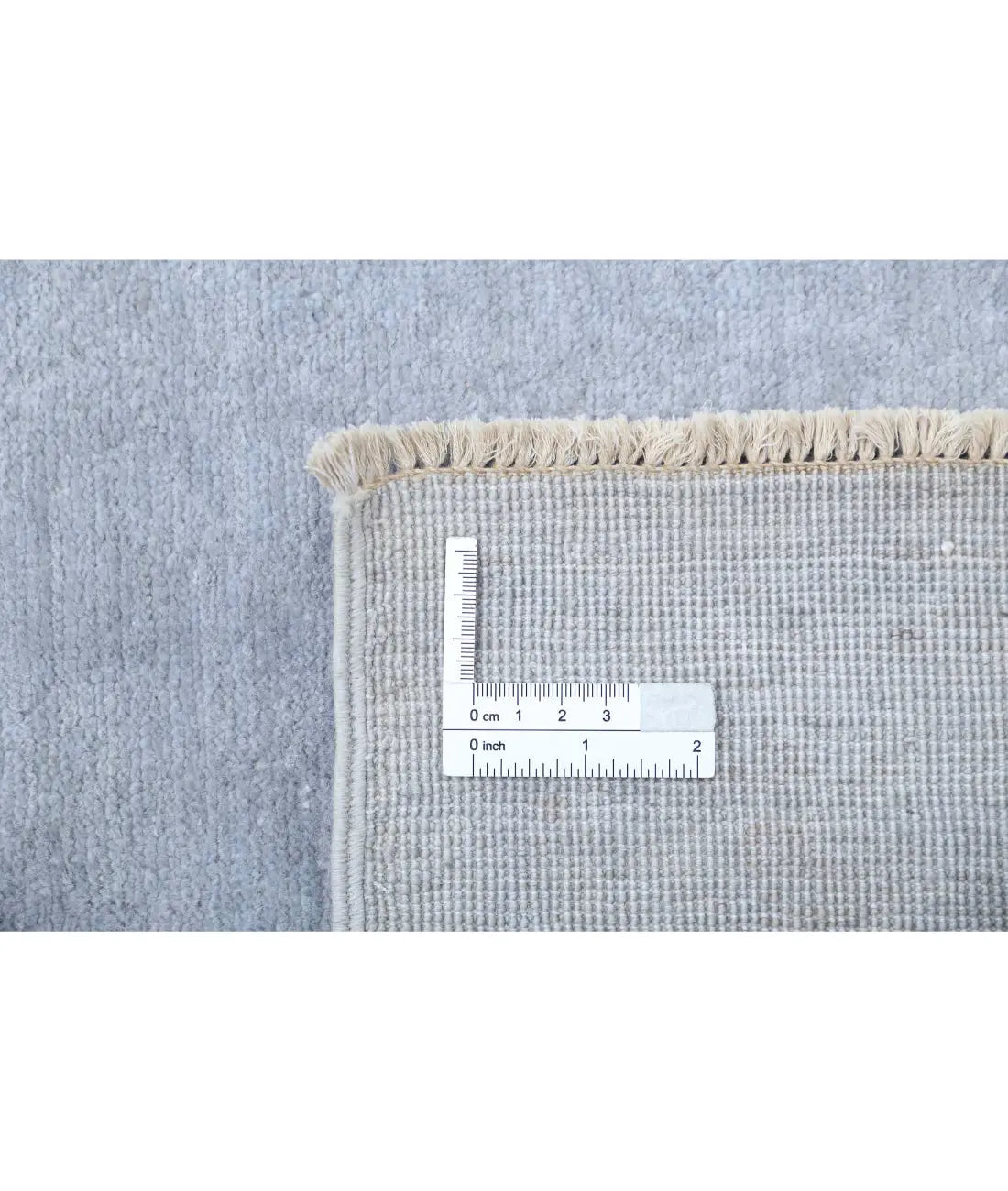 Hand Knotted Overdye Wool Rug - 2'6'' x 10'2''