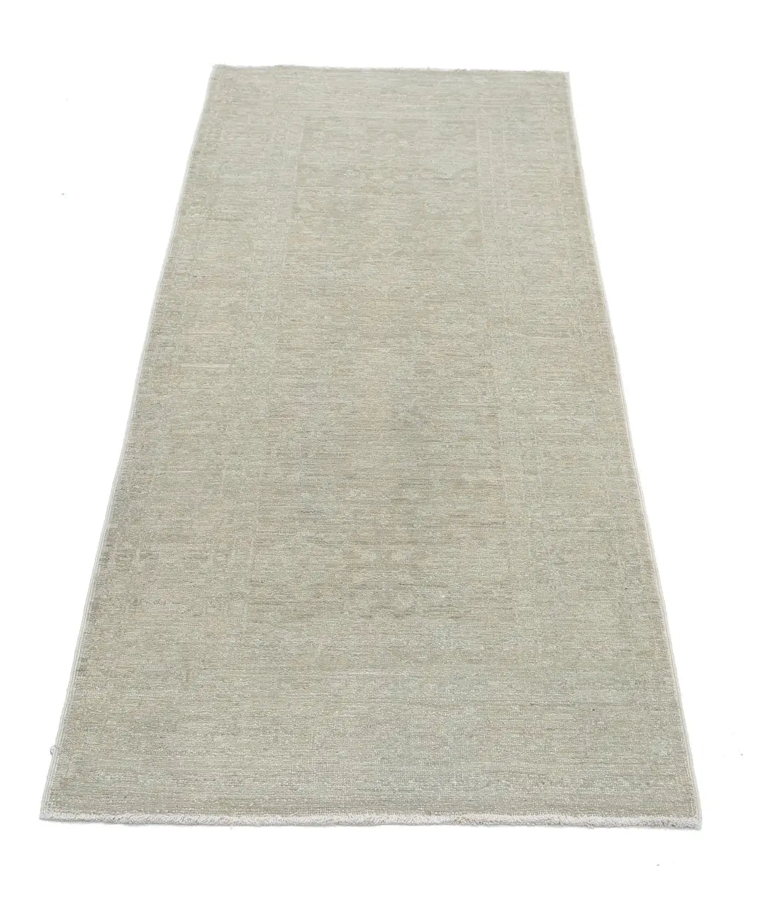 Tapis en laine surteint noué à la main - 2'6'' x 6'3''