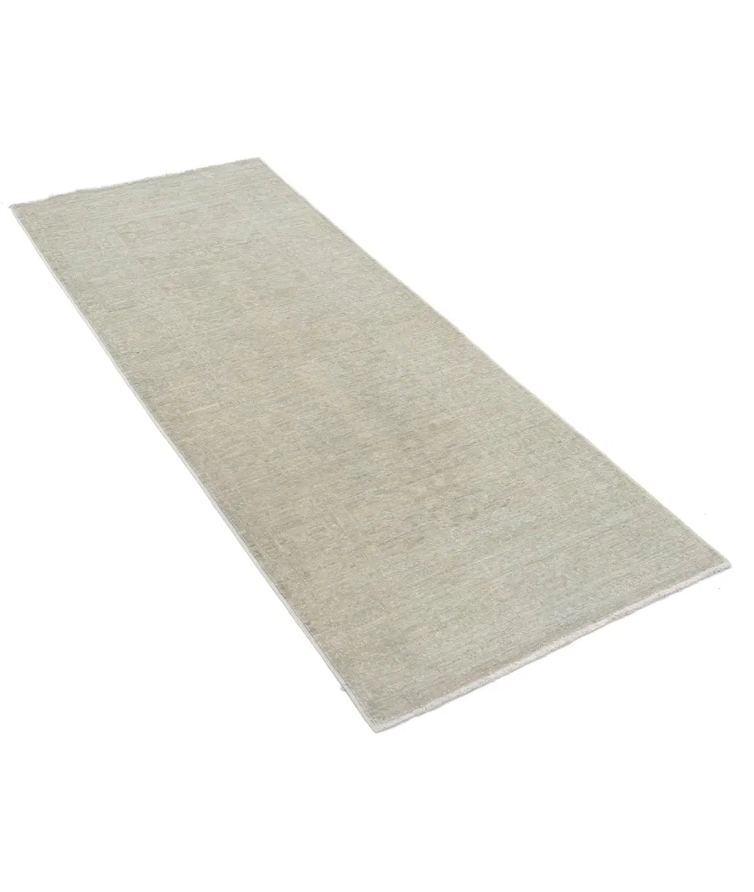 Tapis en laine surteint noué à la main - 2'6'' x 6'3''