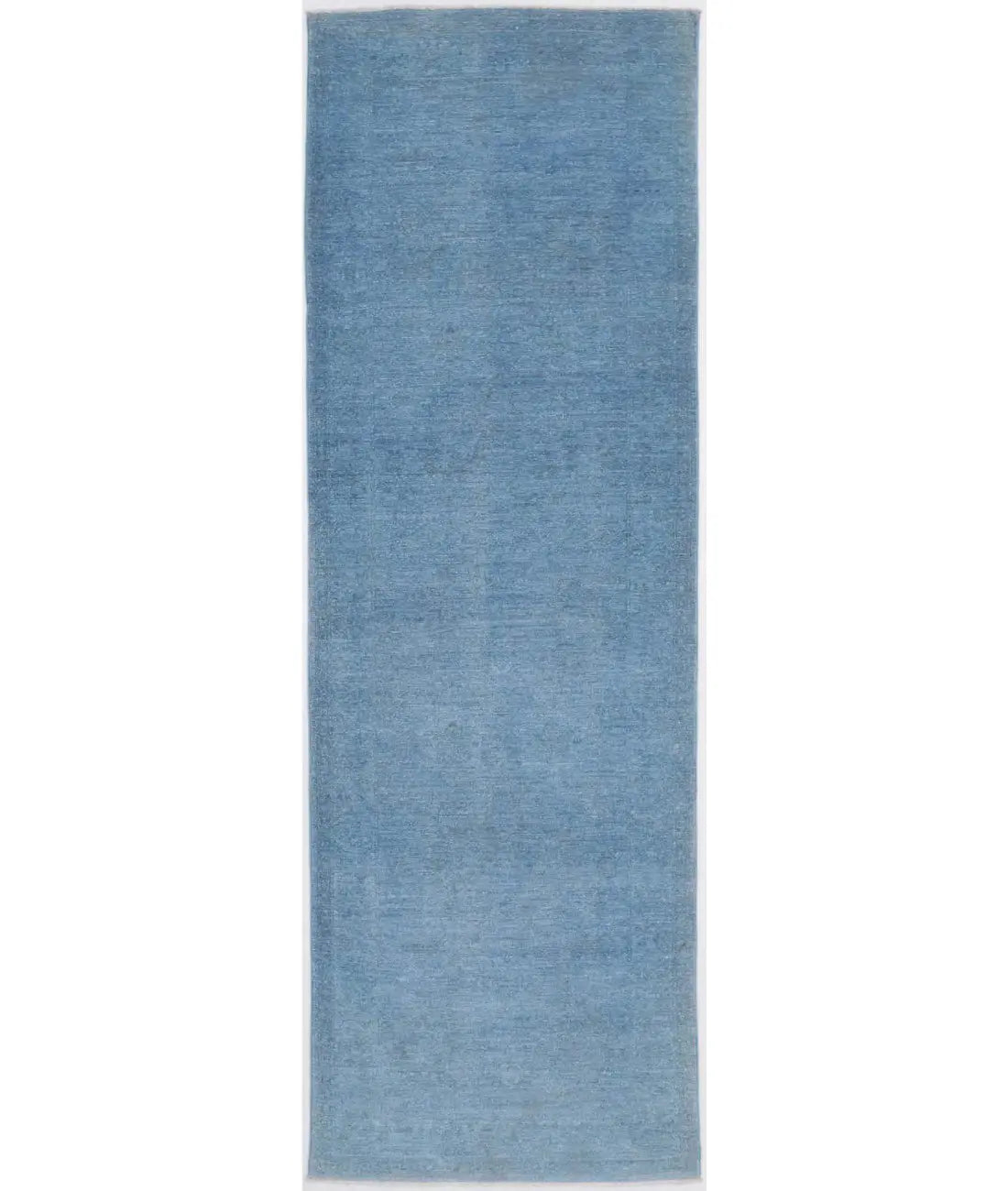 Hand Knotted Overdye Wool Rug - 2'6'' x 8'2''
