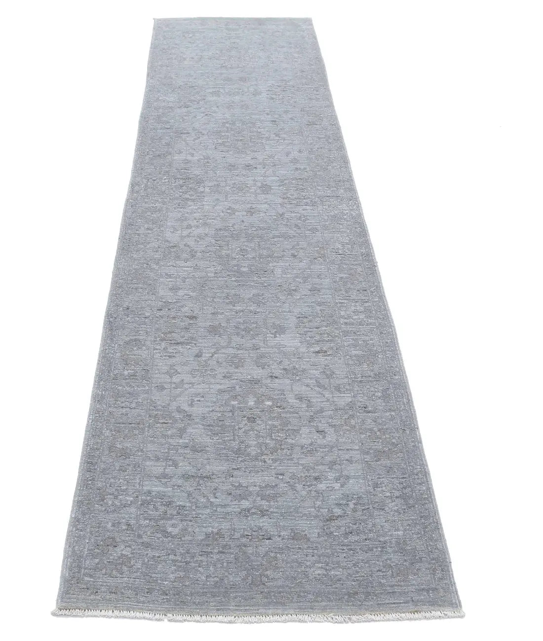 Hand Knotted Overdye Wool Rug - 2'6'' x 9'7'' - Arteverk Rugs Area rug