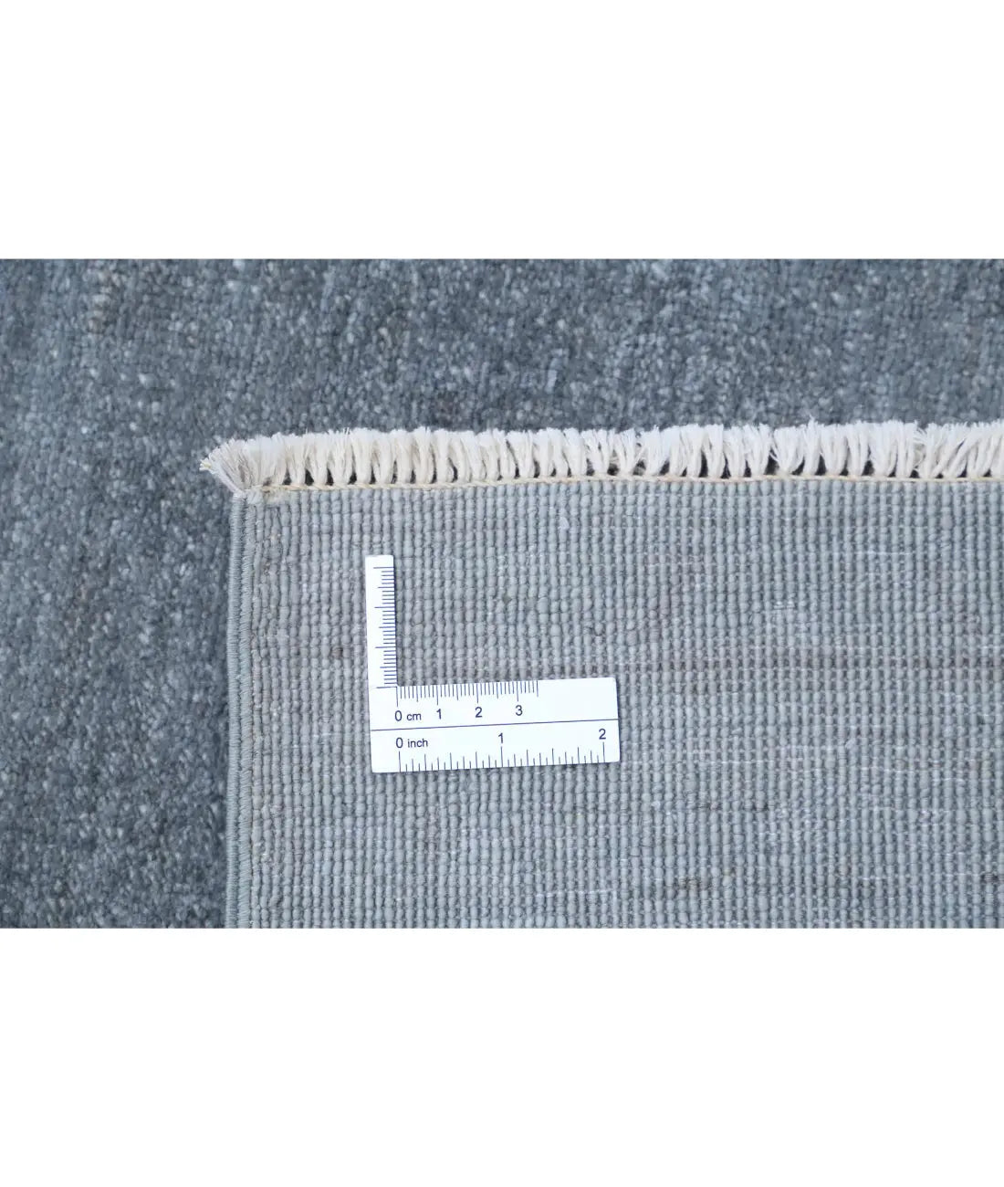 Hand Knotted Overdye Wool Rug - 2'7'' x 10'0''