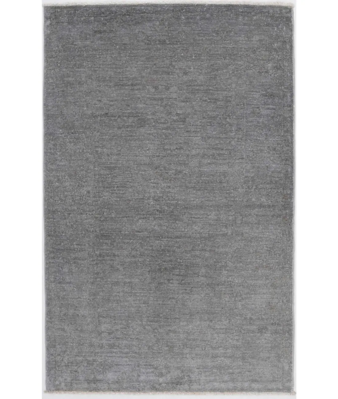 Hand Knotted Overdye Wool Rug - 2'7'' x 4'0''