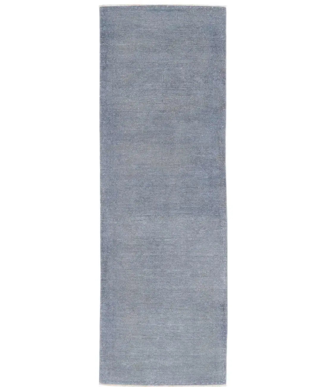 Hand Knotted Overdye Wool Rug - 2'7'' x 8'8''