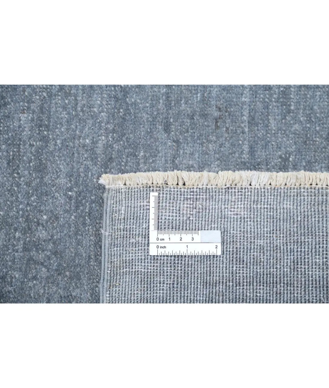 Hand Knotted Overdye Wool Rug - 2'7'' x 8'8''