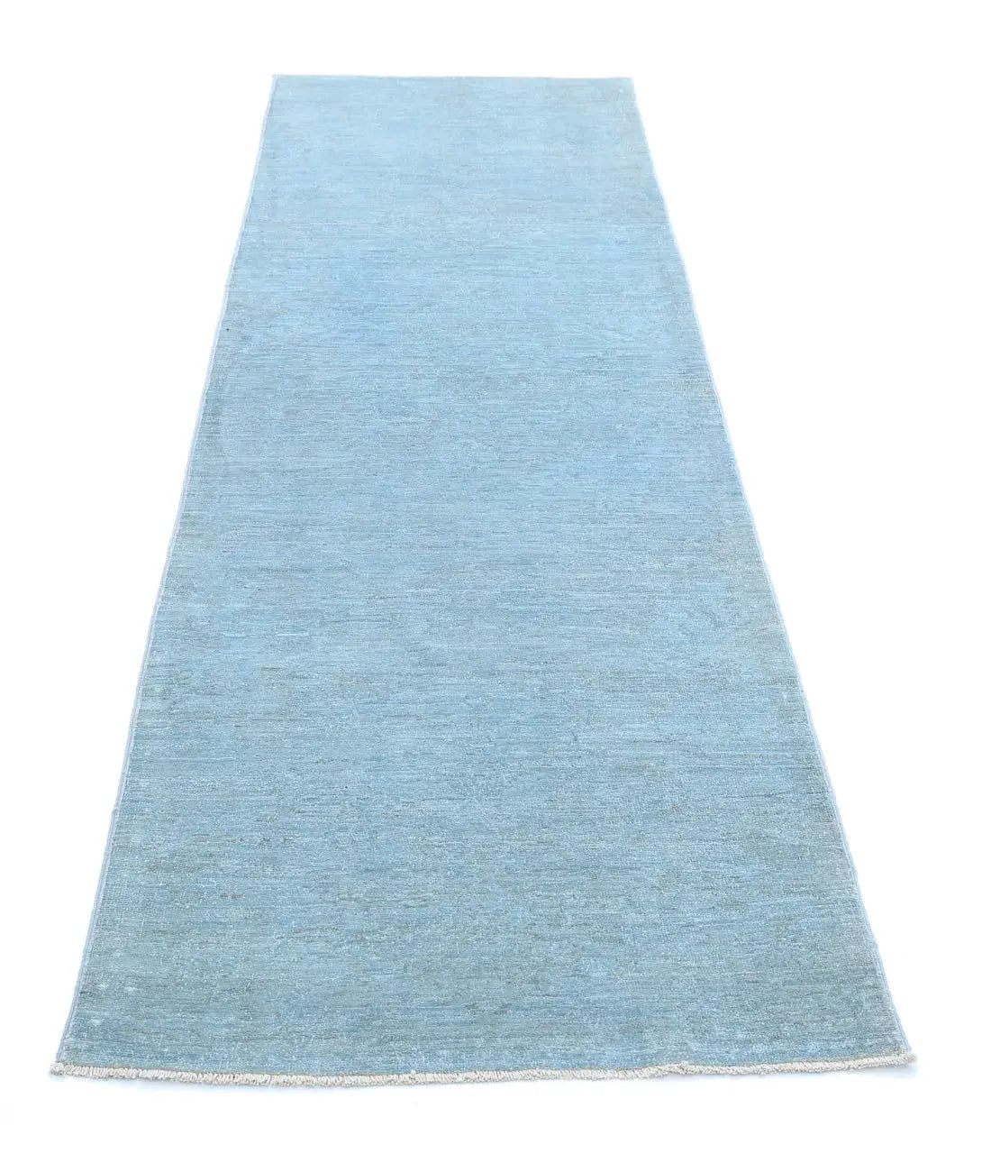 Hand Knotted Overdye Wool Rug - 2'7'' x 9'3'' - Arteverk Rugs Area rug