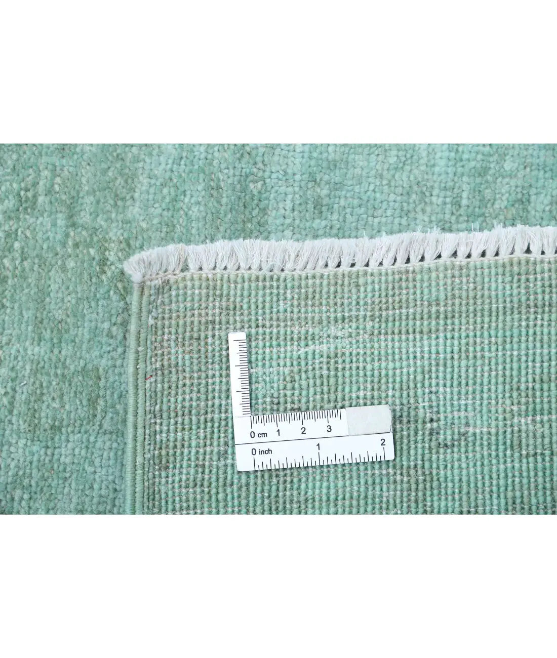 Hand Knotted Overdye Wool Rug - 2'7'' x 9'4'' - Arteverk Rugs Area rug